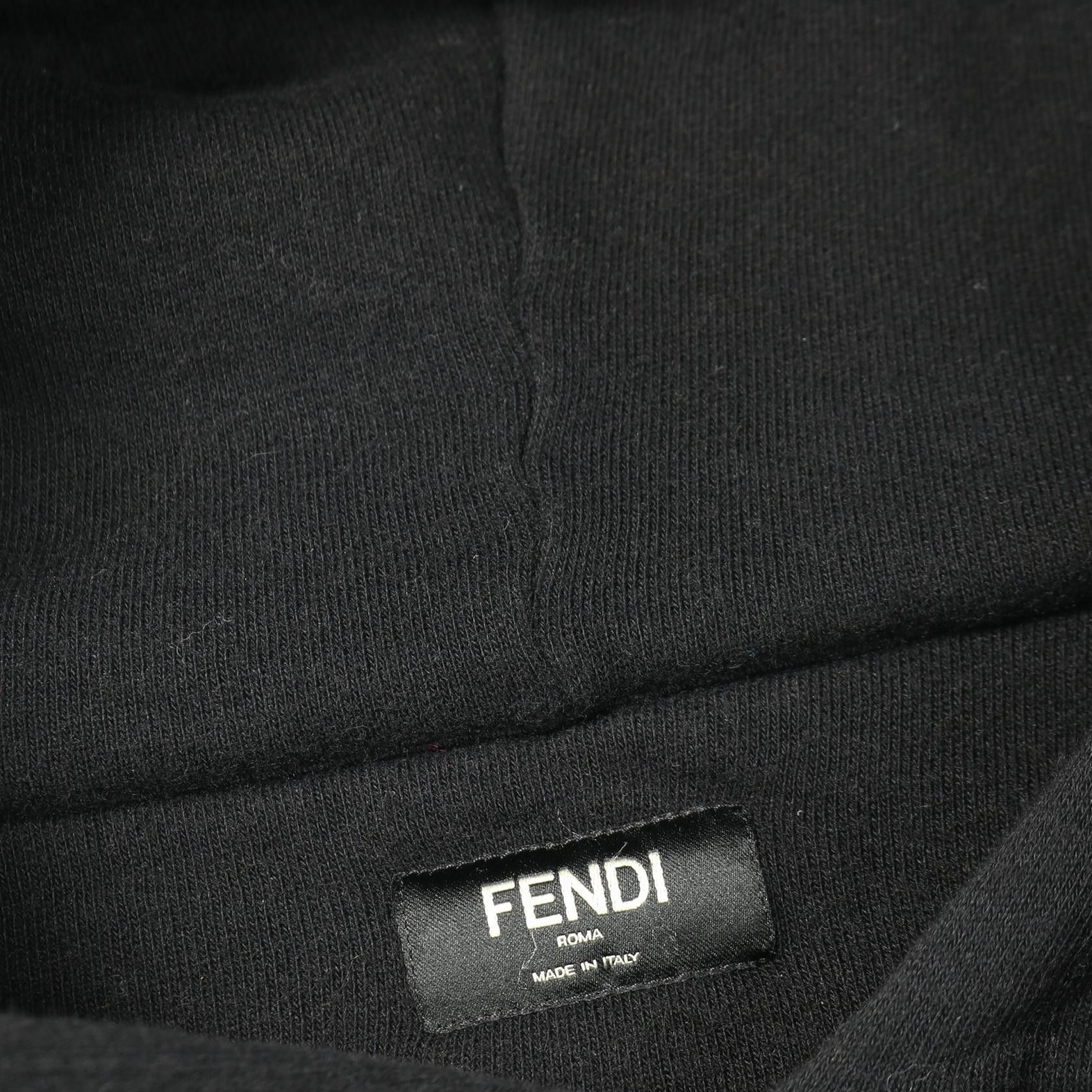 Fendi Fendi Fendi Zucca Cotton Cashmere Hoodie Textile Sweatshirts & Hoodies DUTY FREE for USA Size ONE SIZE - 8 Thumbnail