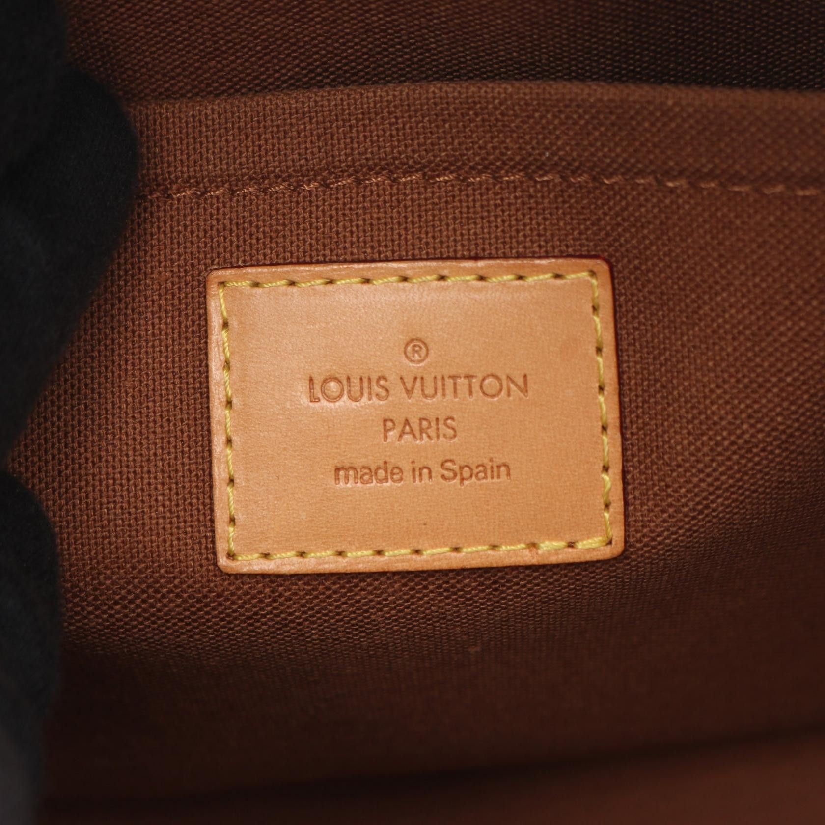 Louis Vuitton Louis Vuitton Louis Vuitton Ribera MM Monogram Handbag Textile Handbag M50201 DUTY FREE for USA Size ONE SIZE - 4 Thumbnail