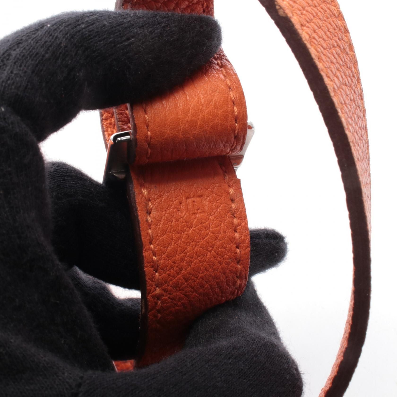 Hermes Hermes Hermes Market PM Togo Leather Shoulder Bag Leather Shoulder Bag Stamp L (2008) DUTY FREE for USA Size ONE SIZE - 5 Thumbnail