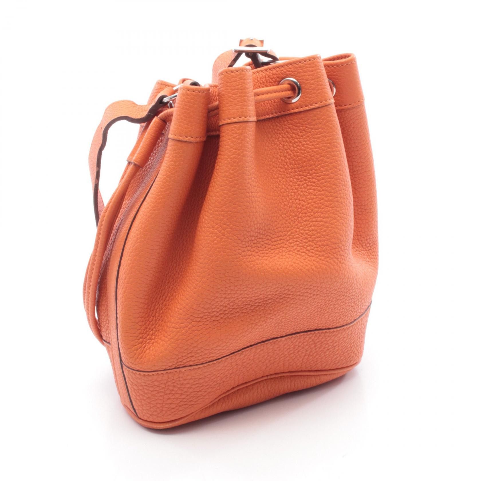 Hermes Hermes Hermes Market PM Togo Leather Shoulder Bag Leather Shoulder Bag Stamp L (2008) DUTY FREE for USA Size ONE SIZE - 2 Thumbnail
