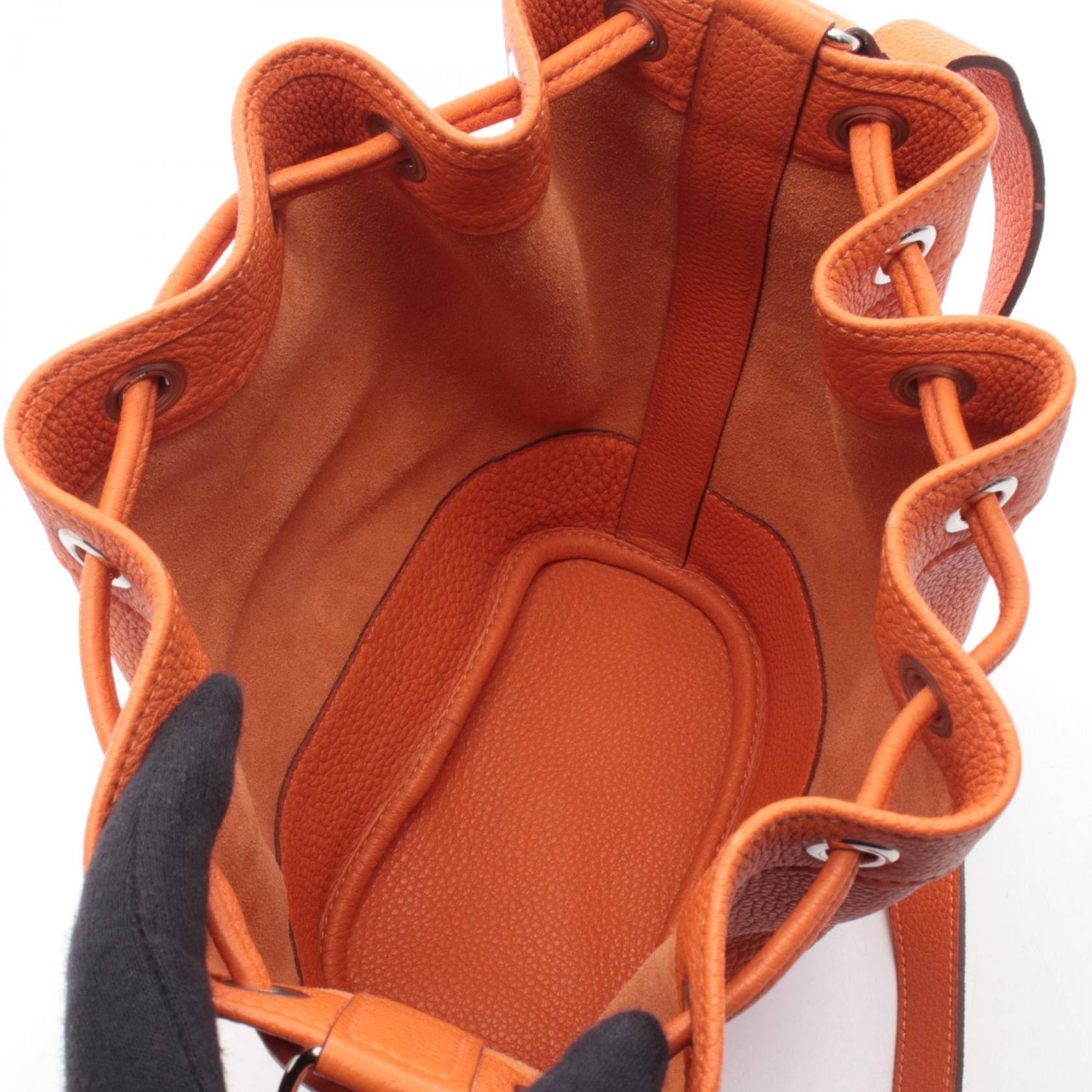 Hermes Hermes Hermes Market PM Togo Leather Shoulder Bag Leather Shoulder Bag Stamp L (2008) DUTY FREE for USA Size ONE SIZE - 3 Thumbnail