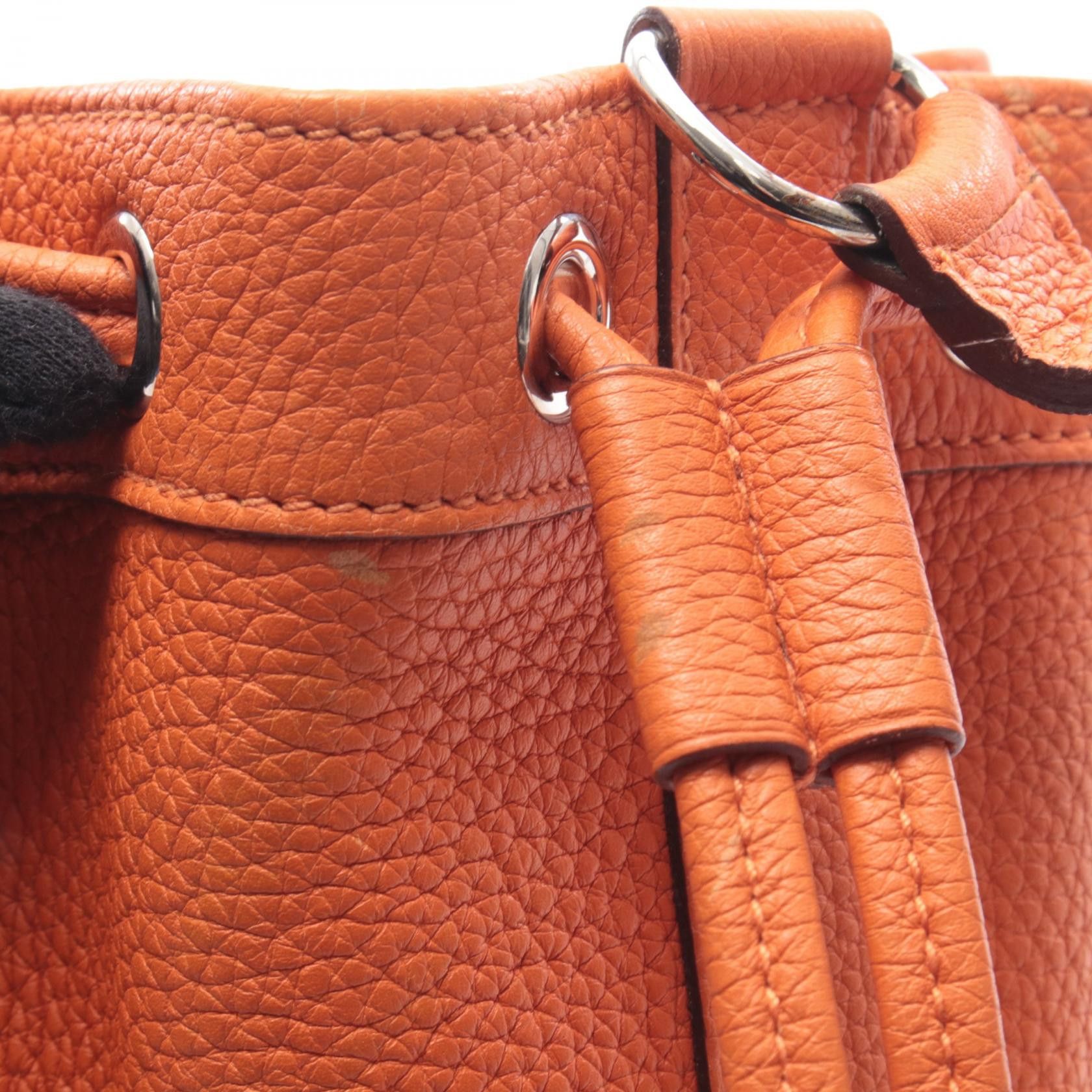 Hermes Hermes Hermes Market PM Togo Leather Shoulder Bag Leather Shoulder Bag Stamp L (2008) DUTY FREE for USA Size ONE SIZE - 7 Thumbnail
