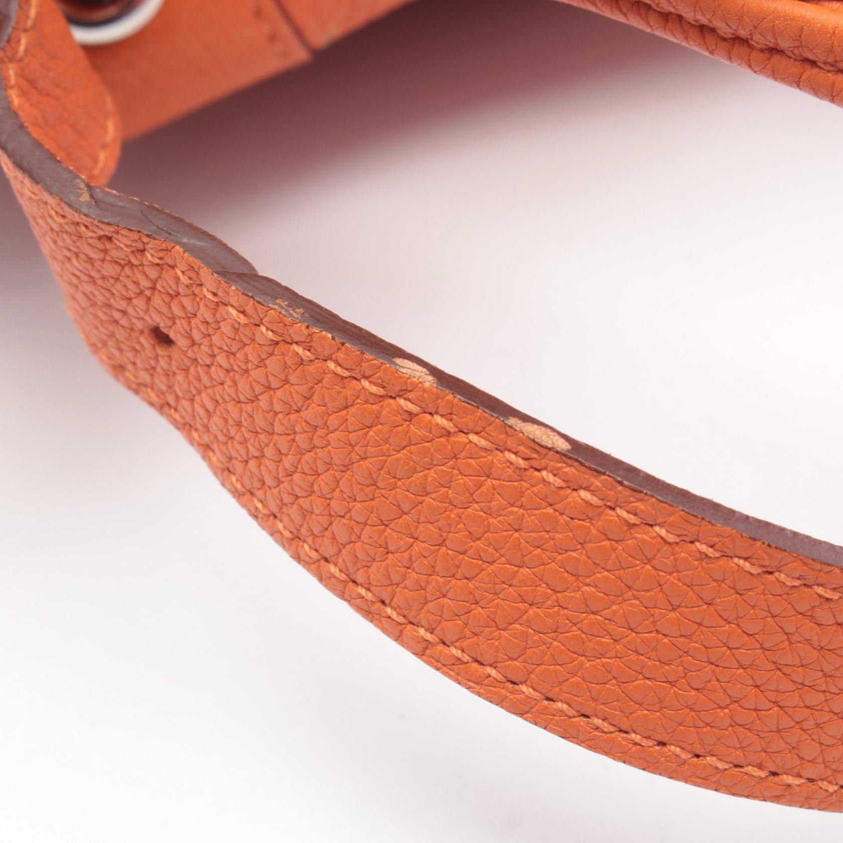 Hermes Hermes Hermes Market PM Togo Leather Shoulder Bag Leather Shoulder Bag Stamp L (2008) DUTY FREE for USA Size ONE SIZE - 9 Thumbnail