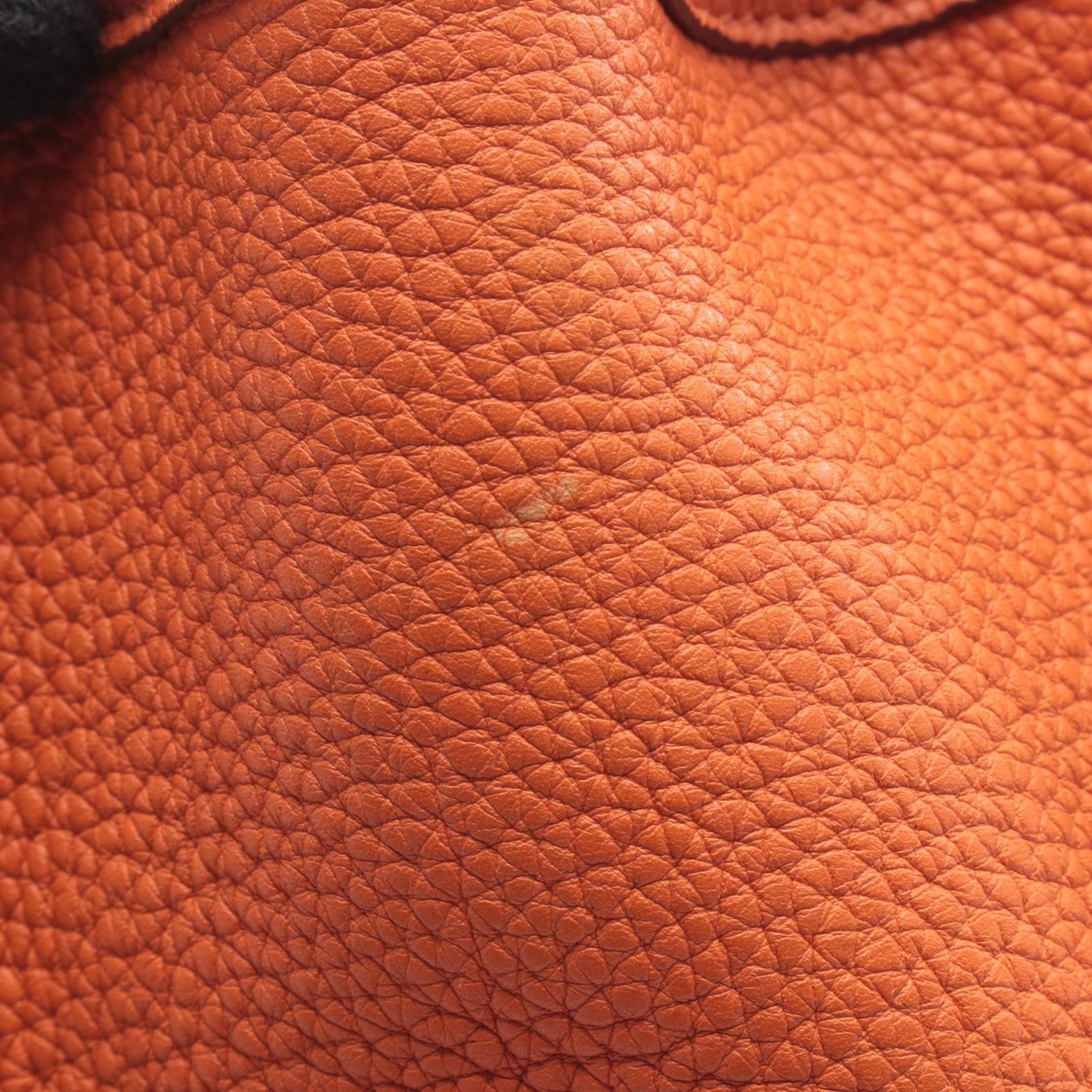 Hermes Hermes Hermes Market PM Togo Leather Shoulder Bag Leather Shoulder Bag Stamp L (2008) DUTY FREE for USA Size ONE SIZE - 8 Thumbnail