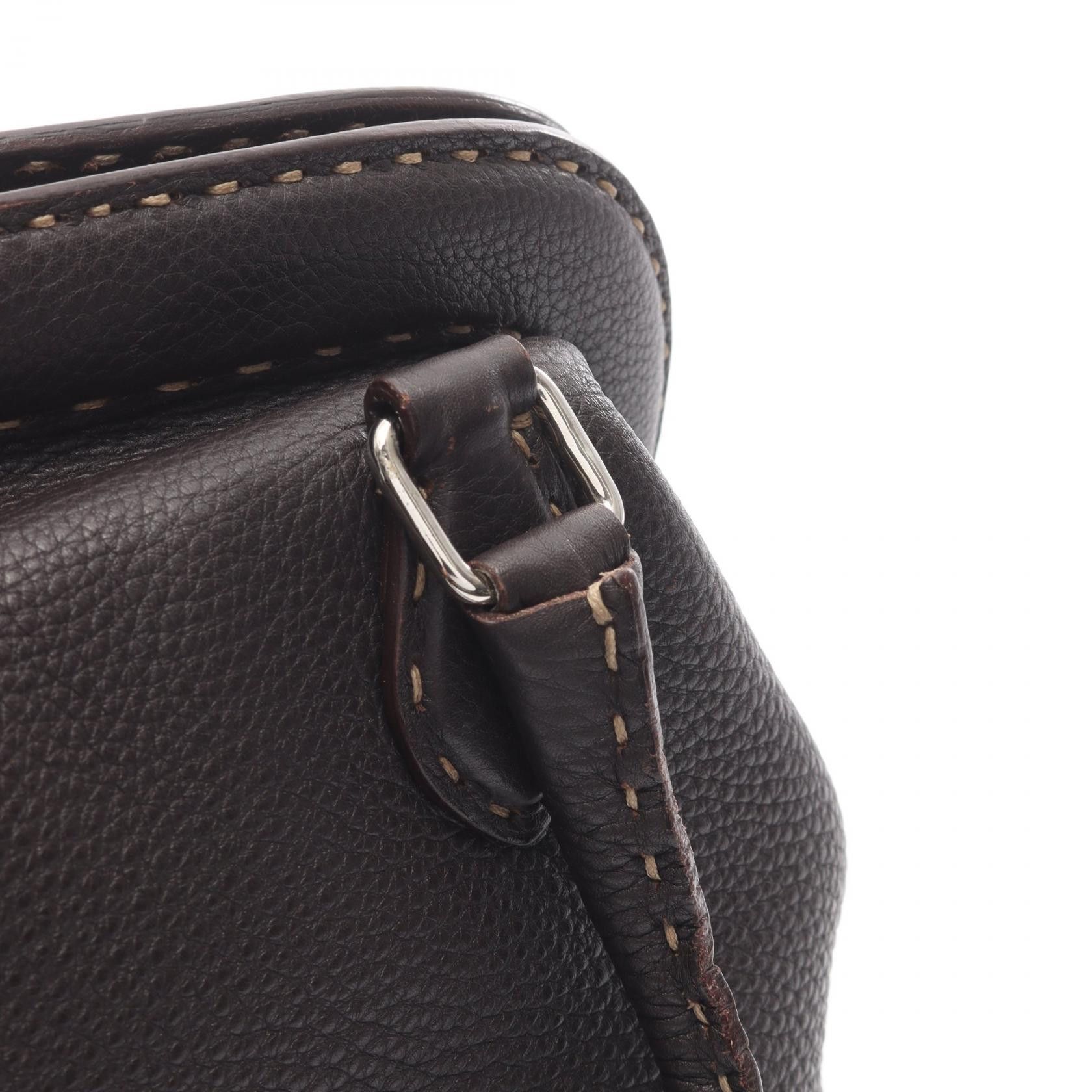 Fendi Fendi Fendi Selleria Leather Handbag Leather Handbag DUTY FREE for USA Size ONE SIZE - 7 Thumbnail