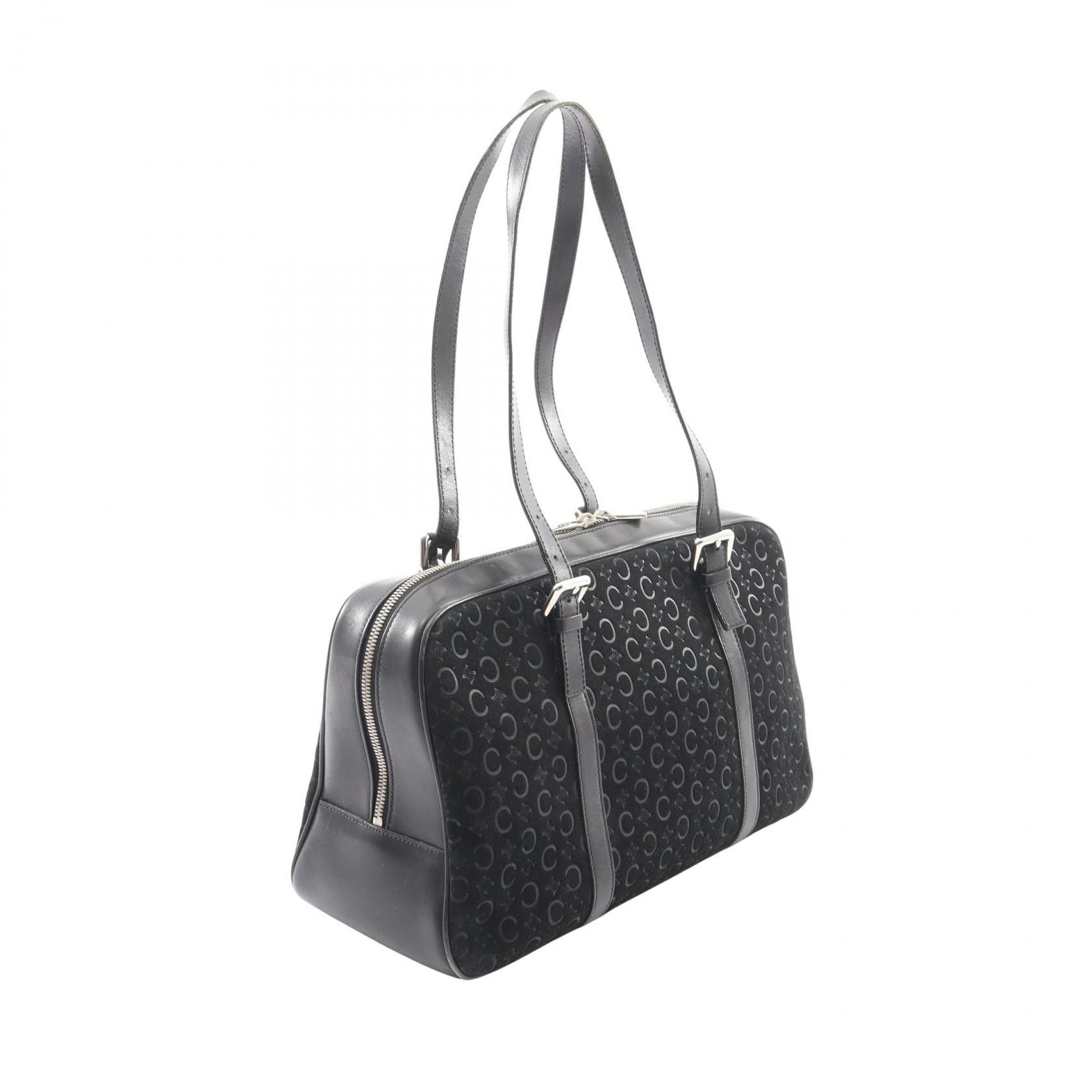 Celine Celine CELINE C Macadam Suede Leather Shoulder Bag Leather Shoulder Bag DUTY FREE for USA Size ONE SIZE - 2 Thumbnail