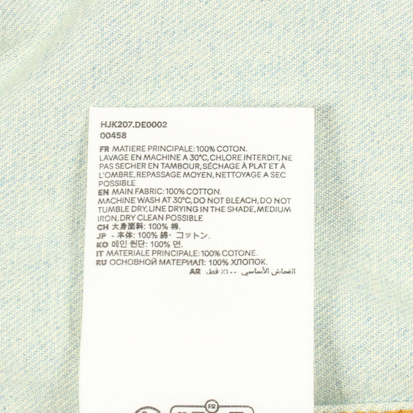 AMI Ami AMI Cotton Denim Jacket Textile Outerwear DUTY FREE for USA Size ONE SIZE - 5 Thumbnail