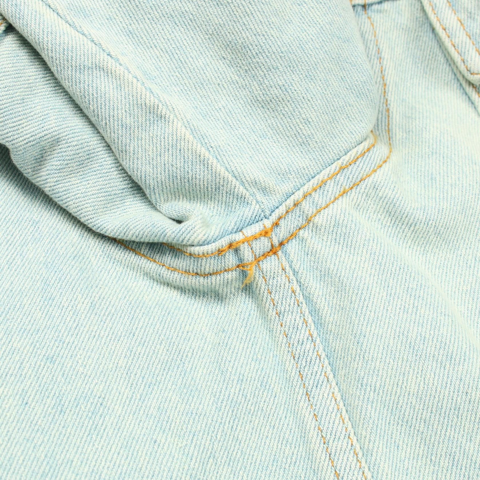 AMI Ami AMI Cotton Denim Jacket Textile Outerwear DUTY FREE for USA Size ONE SIZE - 6 Thumbnail