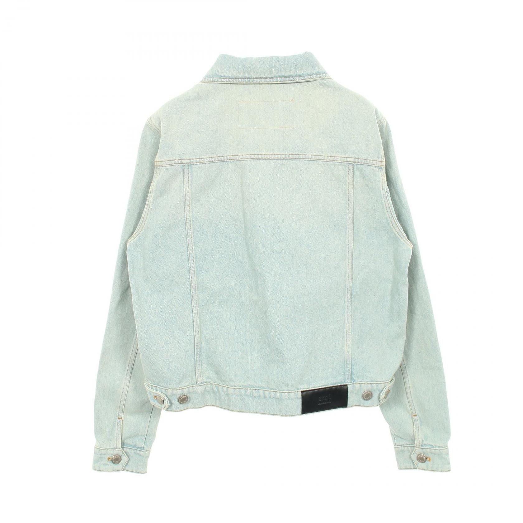 AMI Ami AMI Cotton Denim Jacket Textile Outerwear DUTY FREE for USA Size ONE SIZE - 2 Thumbnail