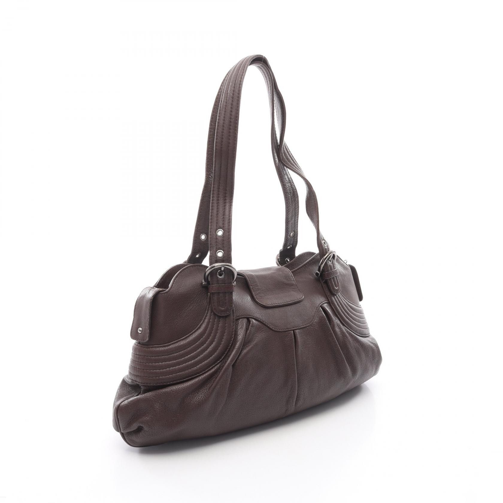Salvatore Ferragamo Salvatore Ferragamo Salvatore Ferragamo Leather Handbag Leather Handbag DUTY FREE for USA Size ONE SIZE - 2 Thumbnail