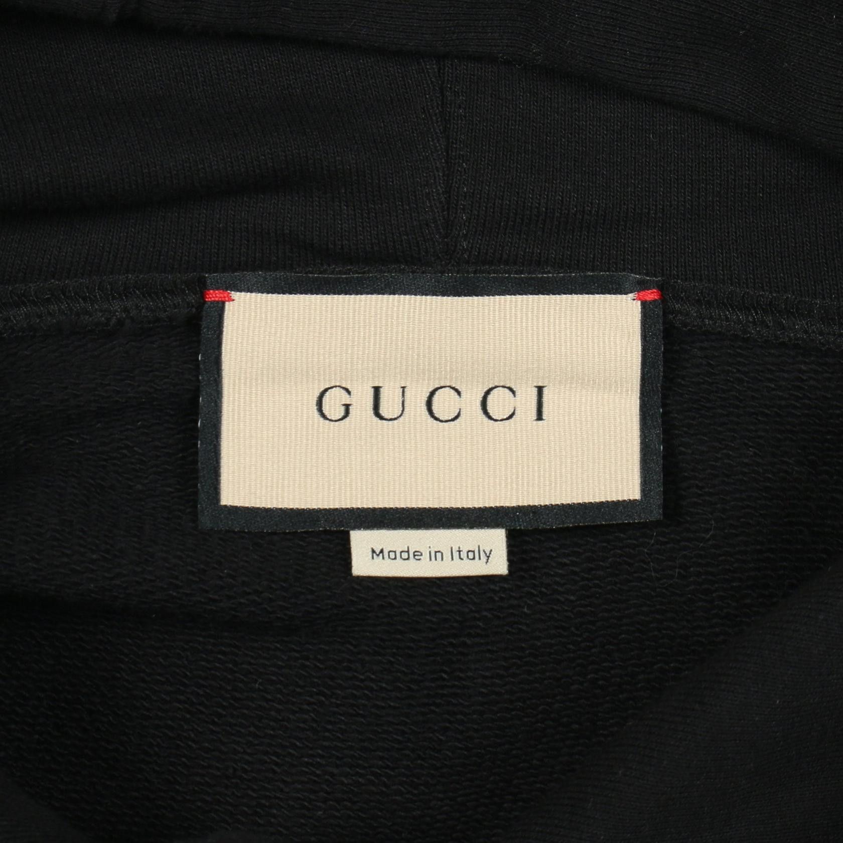 Gucci Gucci Gucci Interlocking G Cotton Hoodie Textile Sweatshirts & Hoodies DUTY FREE for USA Size ONE SIZE - 3 Thumbnail