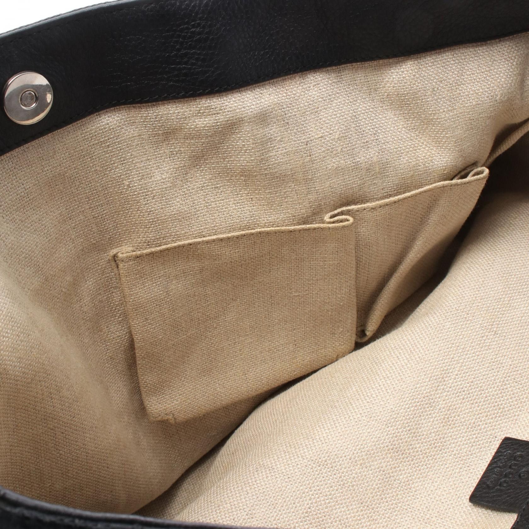 Gucci Gucci Gucci Icon Bit Guccissima Canvas Tote Bag Textile Tote Bag 229852 DUTY FREE for USA Size ONE SIZE - 6 Thumbnail