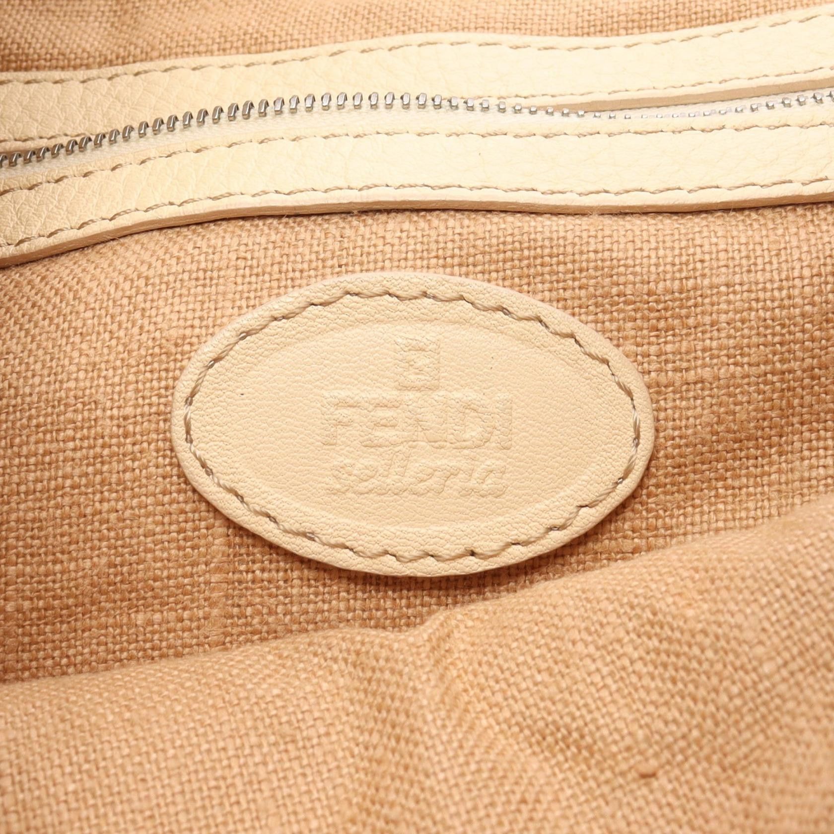 Fendi Fendi Fendi Selleria Leather Handbag Leather Handbag DUTY FREE for USA Size ONE SIZE - 4 Thumbnail