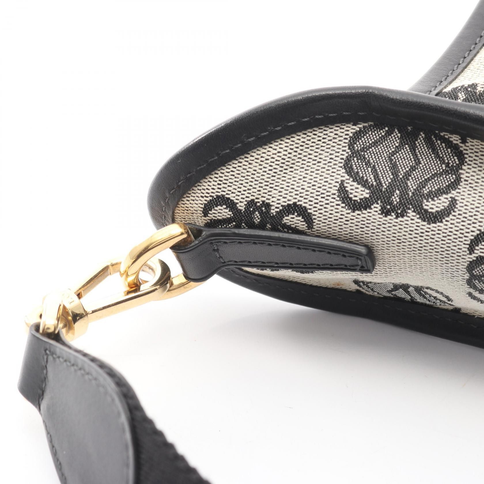 Loewe Loewe Loewe Anagram Canvas Leather Shoulder Bag Leather Shoulder Bag DUTY FREE for USA Size ONE SIZE - 7 Thumbnail