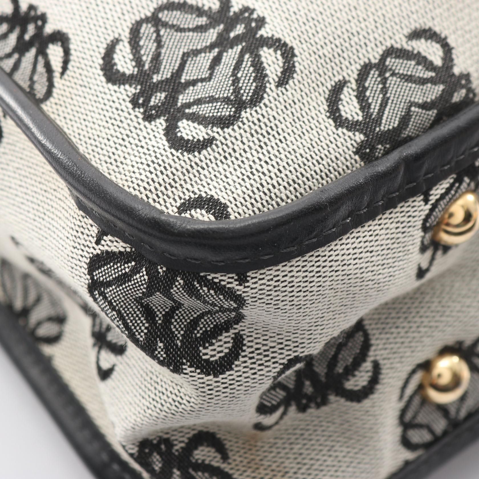 Loewe Loewe Loewe Anagram Canvas Leather Shoulder Bag Leather Shoulder Bag DUTY FREE for USA Size ONE SIZE - 6 Thumbnail