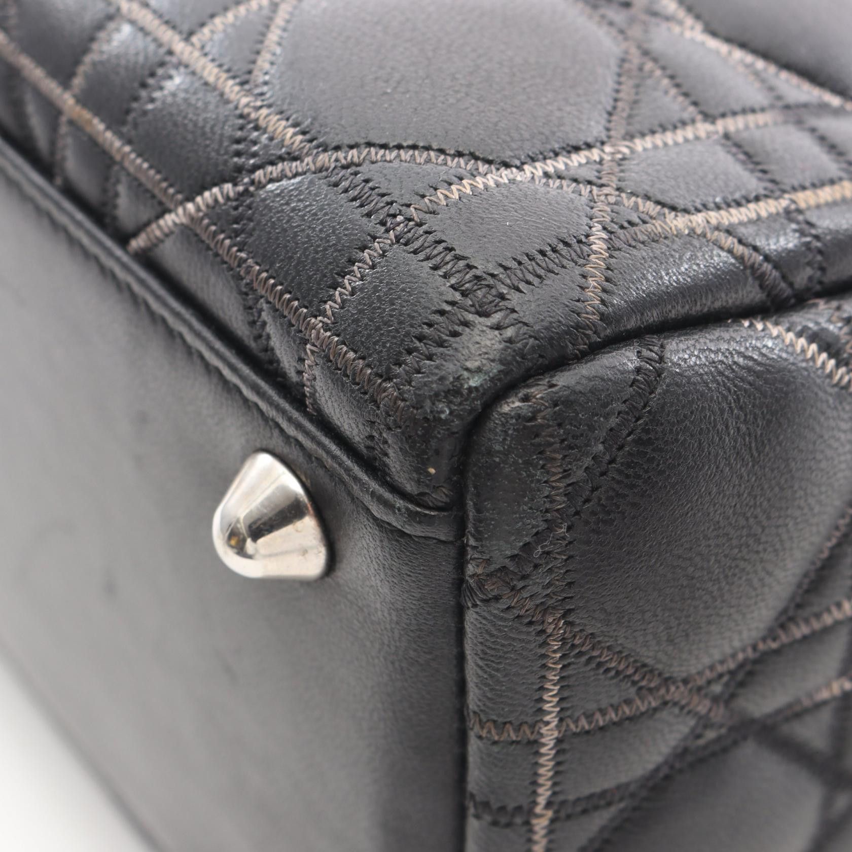 Dior Dior Dior Lady Dior Leather Handbag Leather Handbag DUTY FREE for USA Size ONE SIZE - 5 Thumbnail