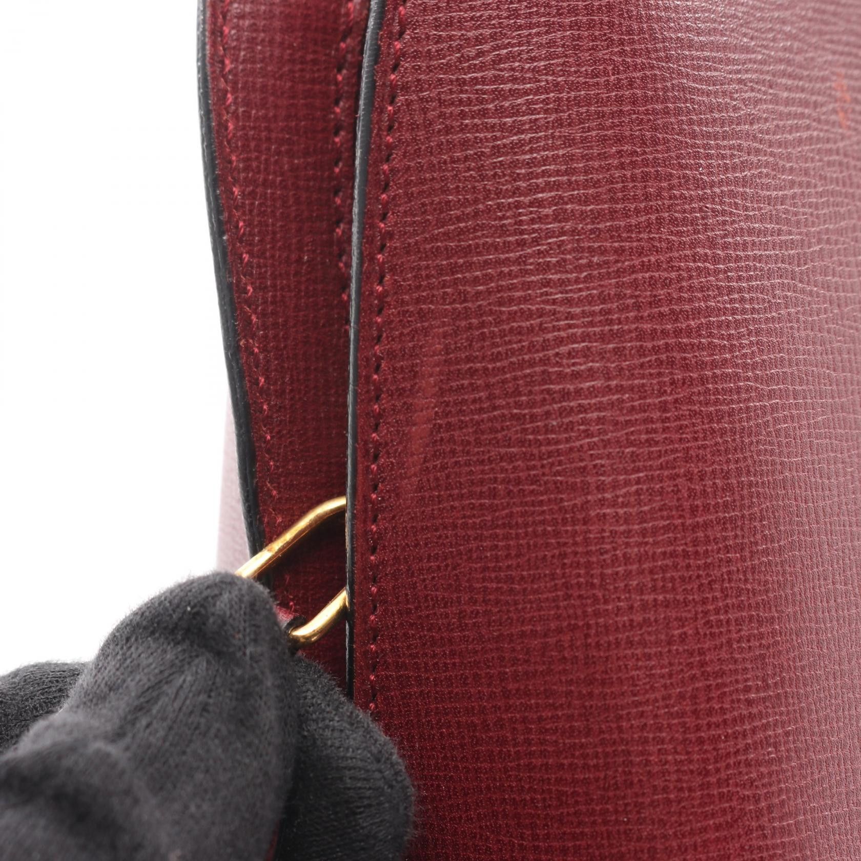 Cartier Cartier Cartier Must Line Leather Handbag Leather Handbag DUTY FREE for USA Size ONE SIZE - 8 Thumbnail