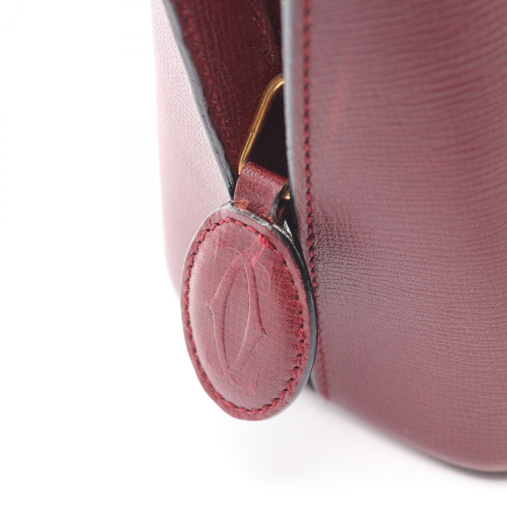 Cartier Cartier Cartier Must Line Leather Handbag Leather Handbag DUTY FREE for USA Size ONE SIZE - 7 Thumbnail