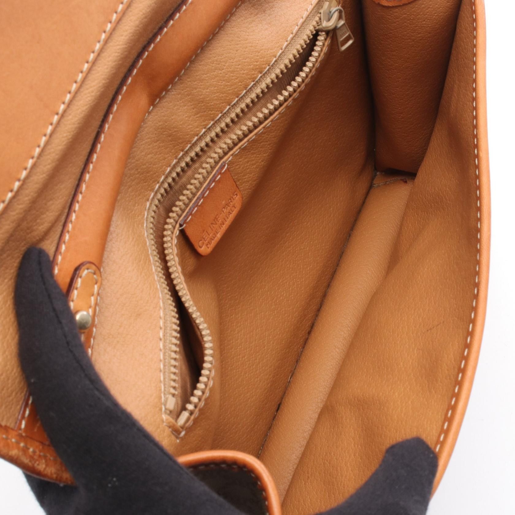 Celine Celine CELINE Triomphe Coated Canvas Leather Shoulder Bag Plastic / Synthetic Shoulder Bag DUTY FREE for USA Size ONE SIZE - 3 Thumbnail
