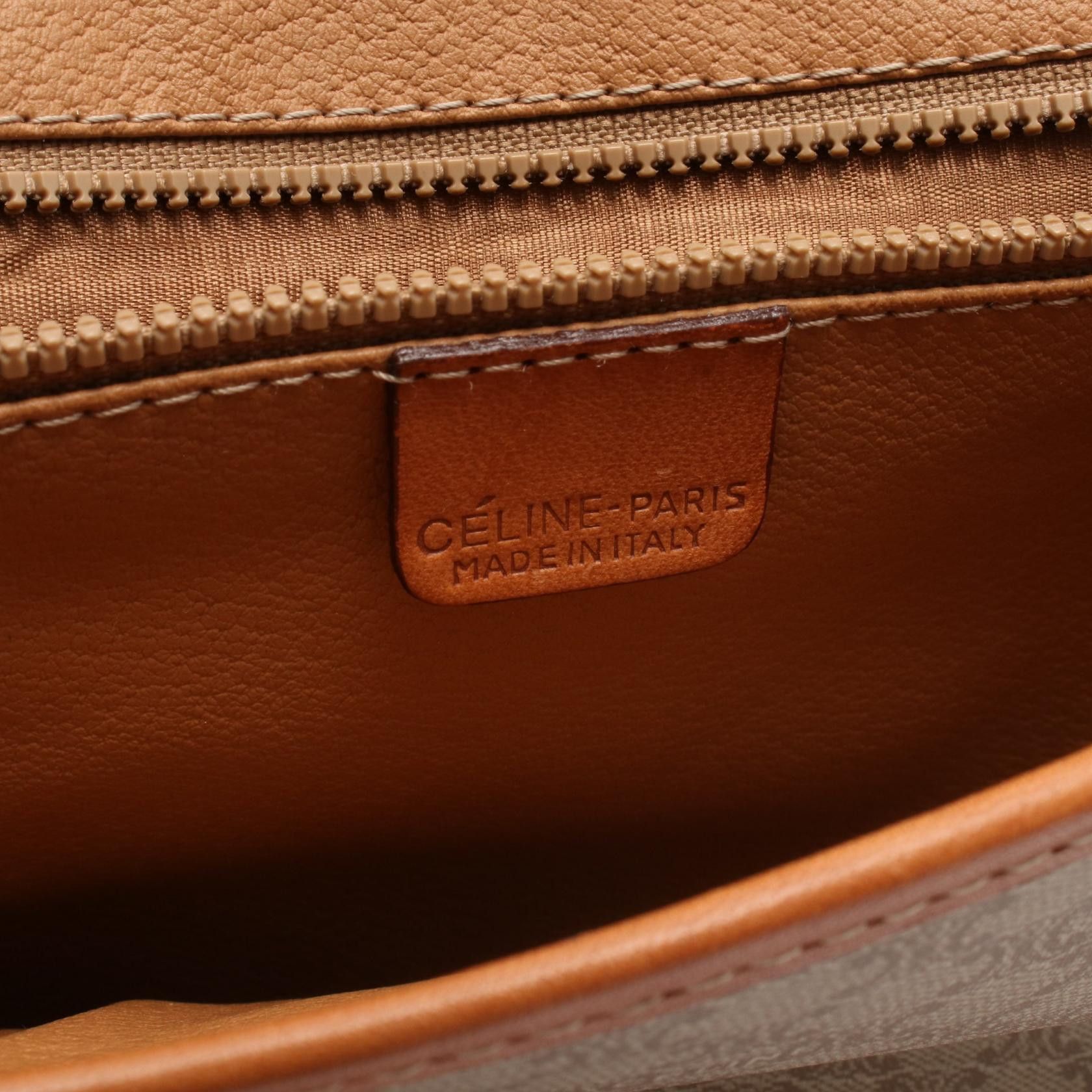 Celine Celine CELINE Triomphe Coated Canvas Leather Shoulder Bag Plastic / Synthetic Shoulder Bag DUTY FREE for USA Size ONE SIZE - 4 Thumbnail