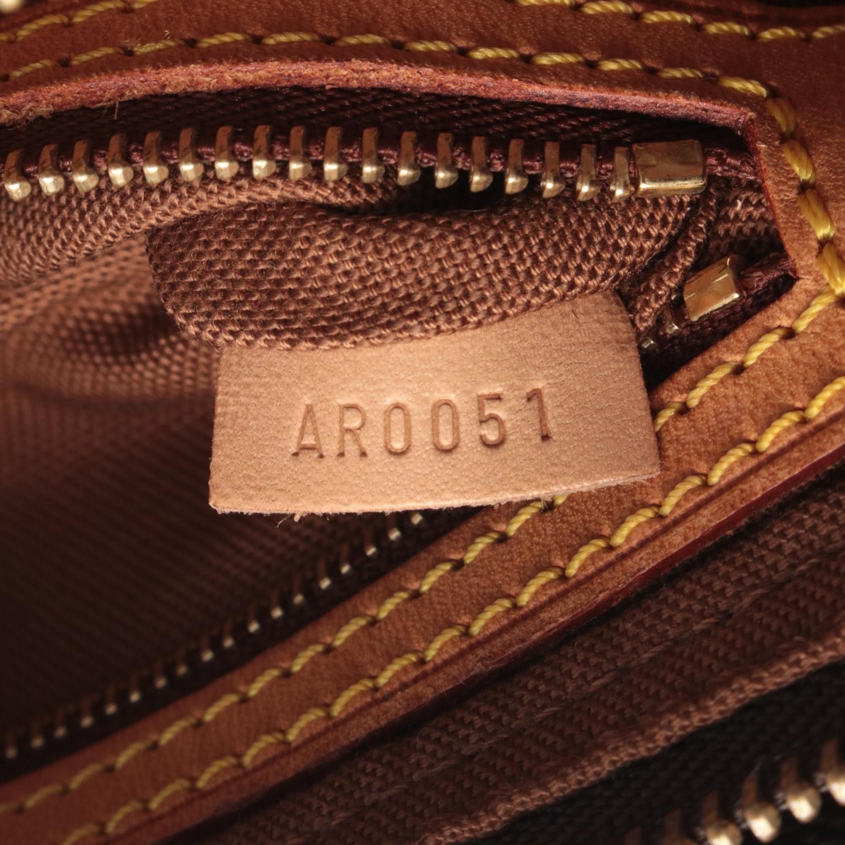Louis Vuitton Louis Vuitton Louis Vuitton Trotter Monogram Coated Canvas Shoulder Bag Textile Shoulder Bag M51240 DUTY FREE for USA Size ONE SIZE - 5 Thumbnail