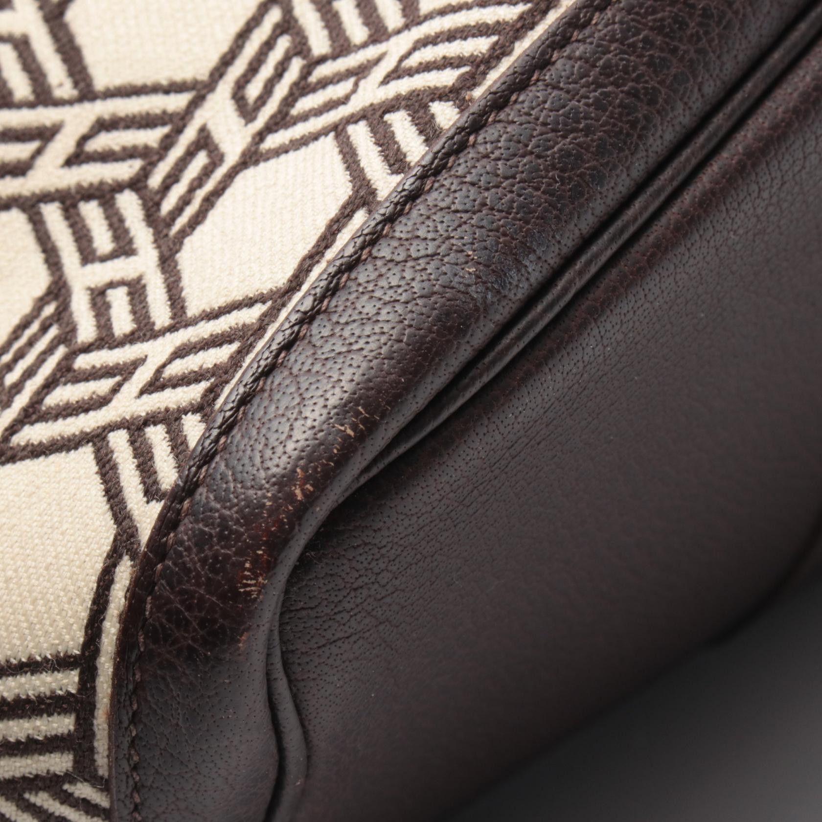 Hermes Hermes Hermes Garden Party PM Leather Canvas Tote Bag Leather Tote Bag K DUTY FREE for USA Size ONE SIZE - 7 Thumbnail
