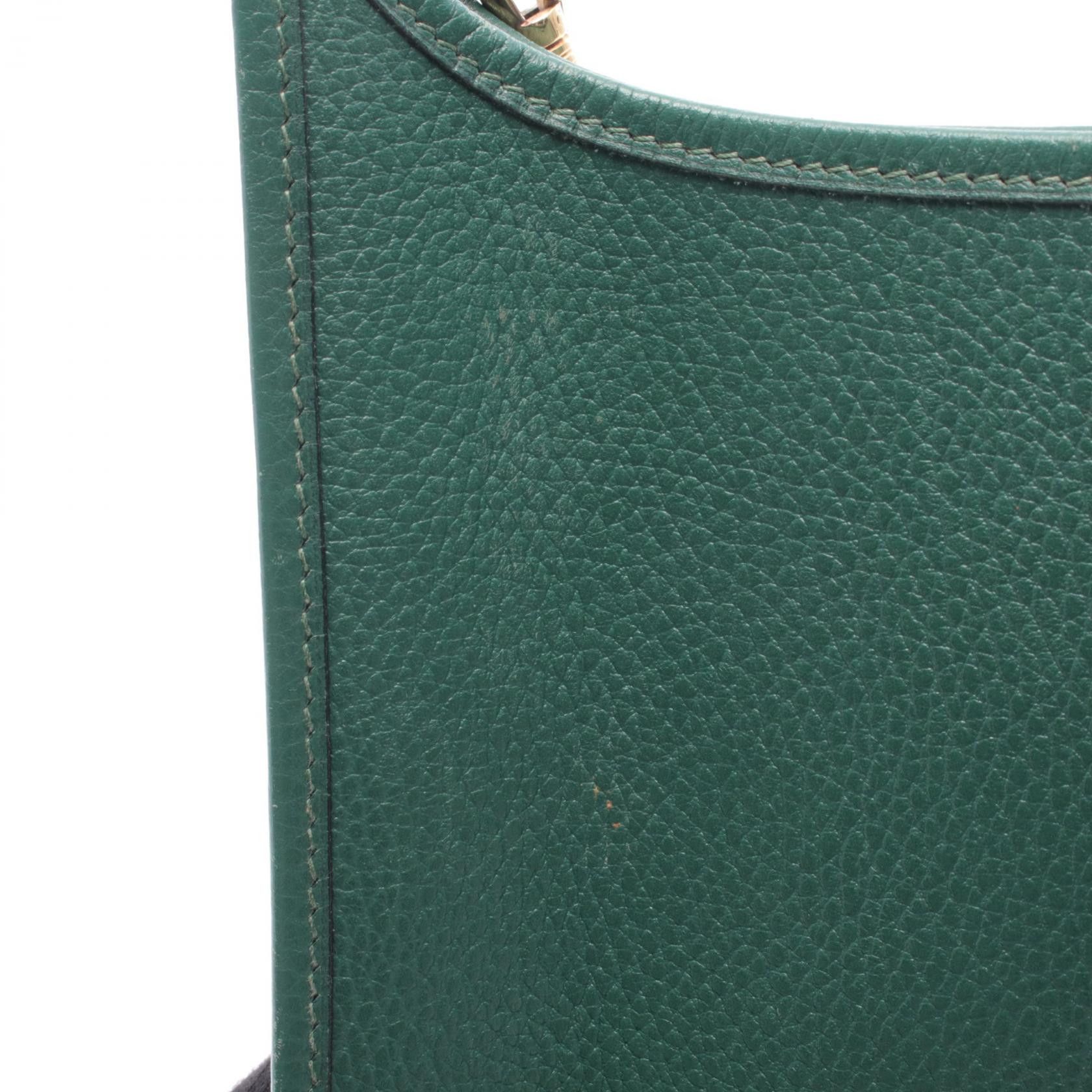 Hermes Hermes Hermes Evelyne1 GM Cuir Chevre de Coromandel Shoulder Bag Leather Shoulder Bag Y DUTY FREE for USA Size ONE SIZE - 10 Thumbnail
