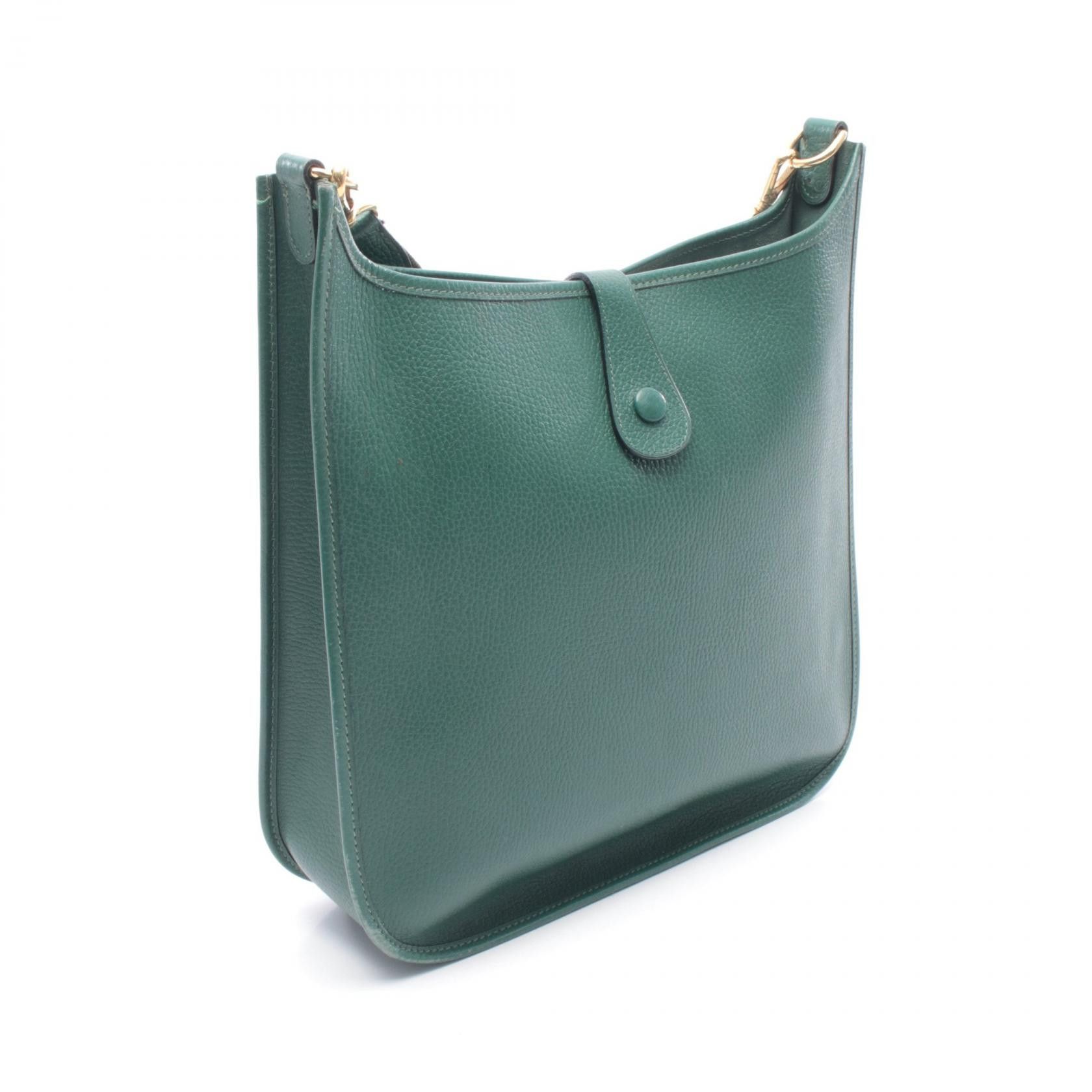 Hermes Hermes Hermes Evelyne1 GM Cuir Chevre de Coromandel Shoulder Bag Leather Shoulder Bag Y DUTY FREE for USA Size ONE SIZE - 2 Thumbnail
