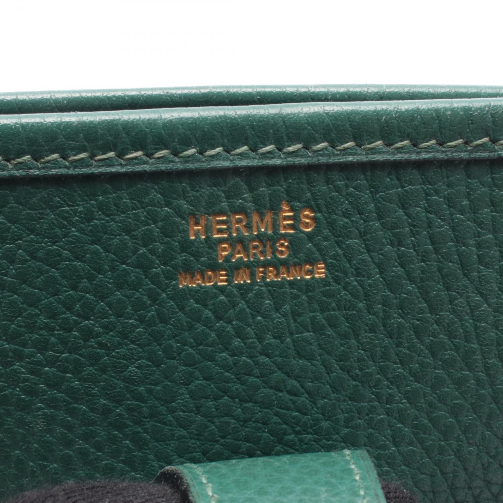 Hermes Hermes Hermes Evelyne1 GM Cuir Chevre de Coromandel Shoulder Bag Leather Shoulder Bag Y DUTY FREE for USA Size ONE SIZE - 4 Thumbnail