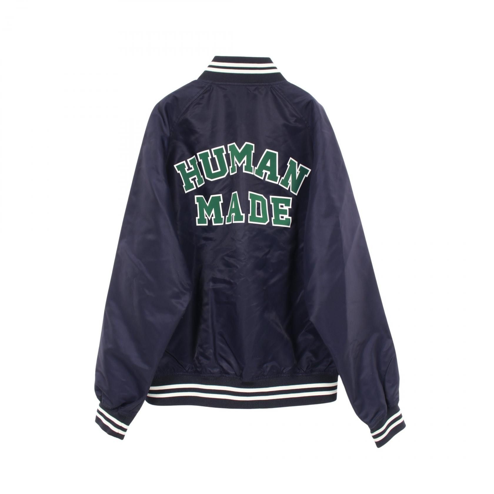 Human Made Human Made HUMAN MADE Nylon Stadium Jacket Textile Outerwear DUTY FREE for USA Size ONE SIZE - 2 Thumbnail