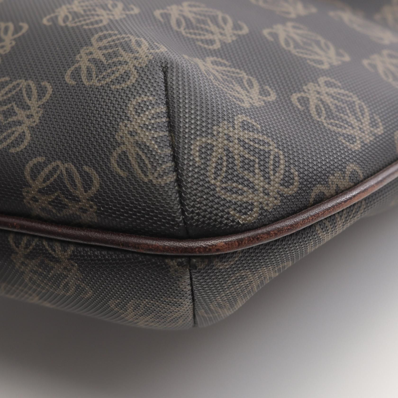 Loewe Loewe Loewe Anagram Coated Canvas Leather Shoulder Bag Plastic / Synthetic Shoulder Bag DUTY FREE for USA Size ONE SIZE - 6 Thumbnail