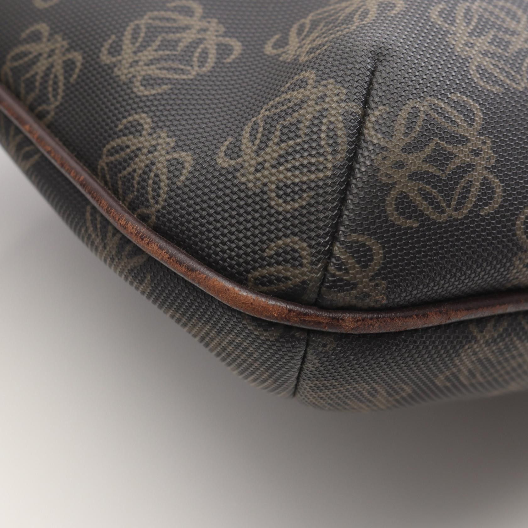 Loewe Loewe Loewe Anagram Coated Canvas Leather Shoulder Bag Plastic / Synthetic Shoulder Bag DUTY FREE for USA Size ONE SIZE - 5 Thumbnail