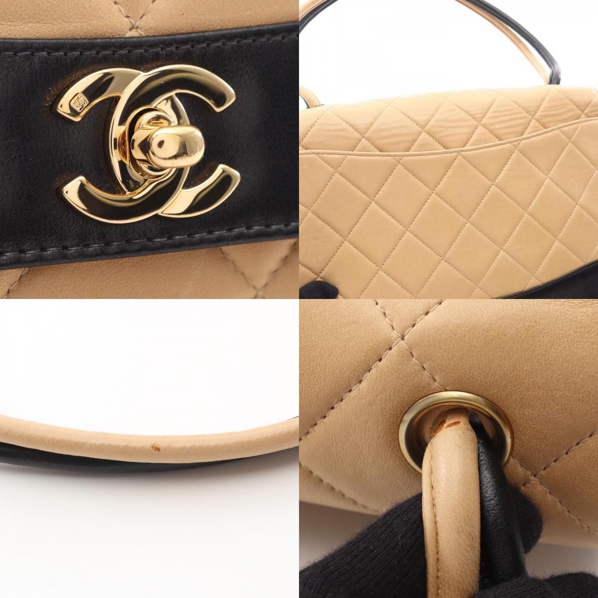 Chanel Chanel Chanel Matelasse Lambskin Shoulder Bag Leather Shoulder Bag DUTY FREE for USA Size ONE SIZE - 9 Thumbnail