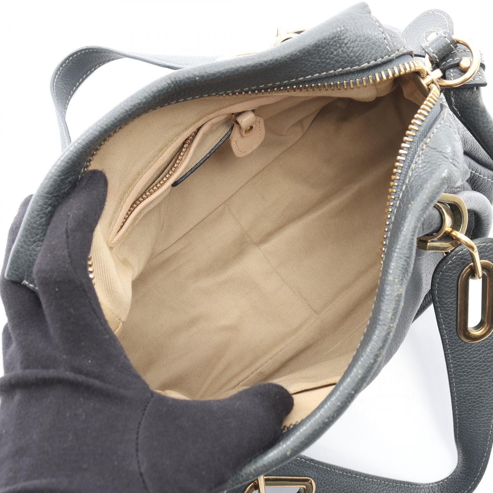 Chloe Chloe Chloe Paraty Small Leather Handbag Leather Handbag DUTY FREE for USA Size ONE SIZE - 3 Thumbnail