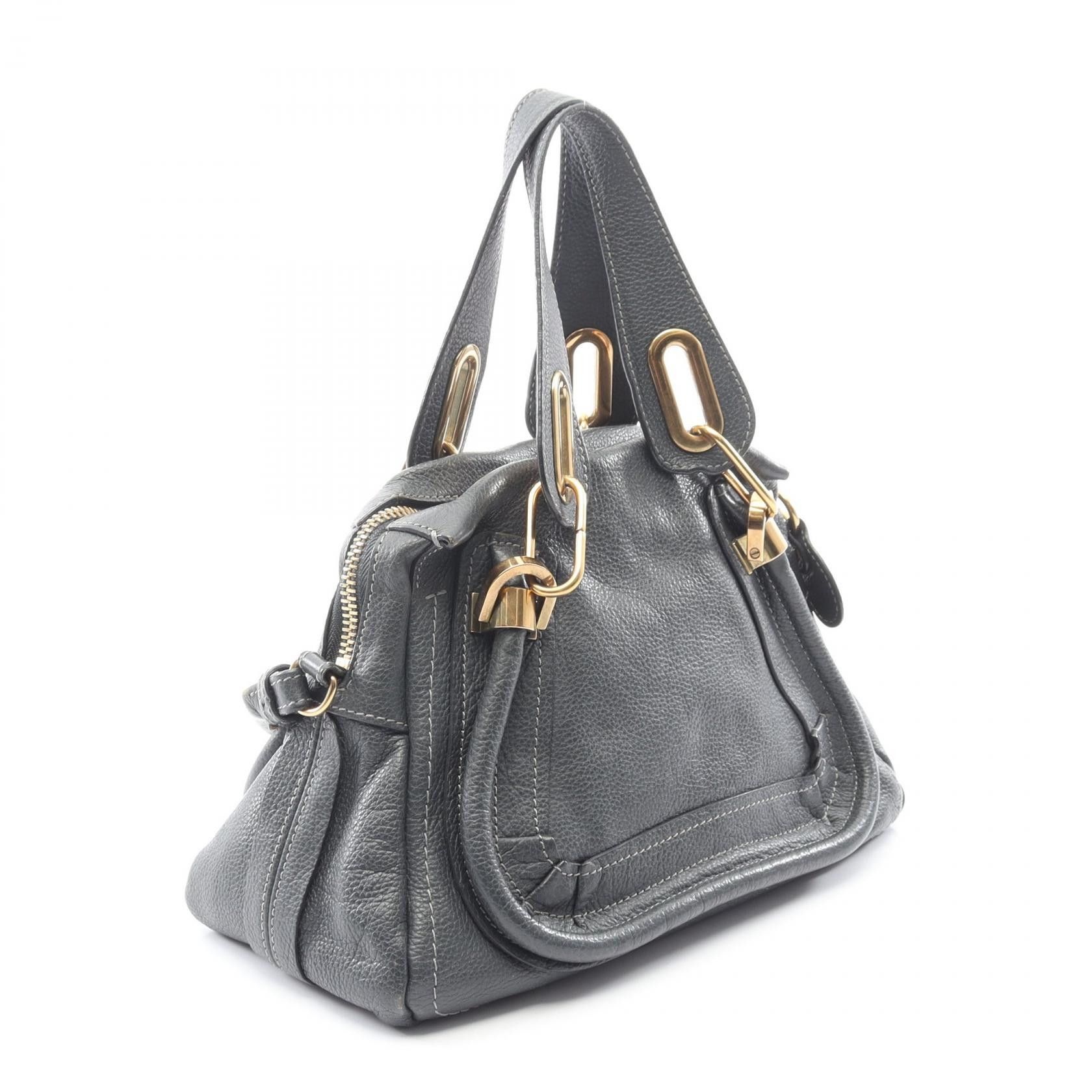 Chloe Chloe Chloe Paraty Small Leather Handbag Leather Handbag DUTY FREE for USA Size ONE SIZE - 2 Thumbnail