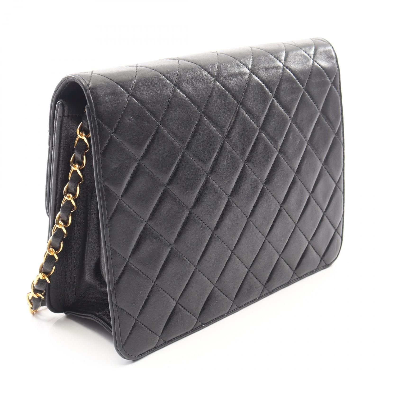 Chanel Chanel Chanel Matelasse Lambskin Shoulder Bag Leather Shoulder Bag DUTY FREE for USA Size ONE SIZE - 2 Thumbnail