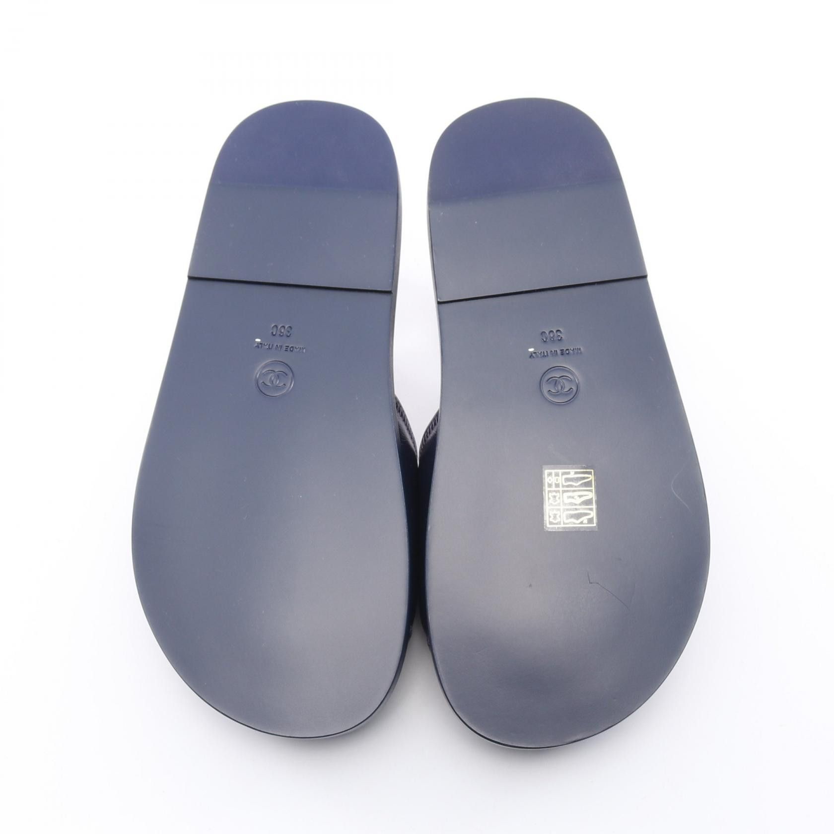 Chanel Chanel Chanel Leather Sandals Leather Shoes G38933 DUTY FREE for USA Size ONE SIZE - 4 Thumbnail