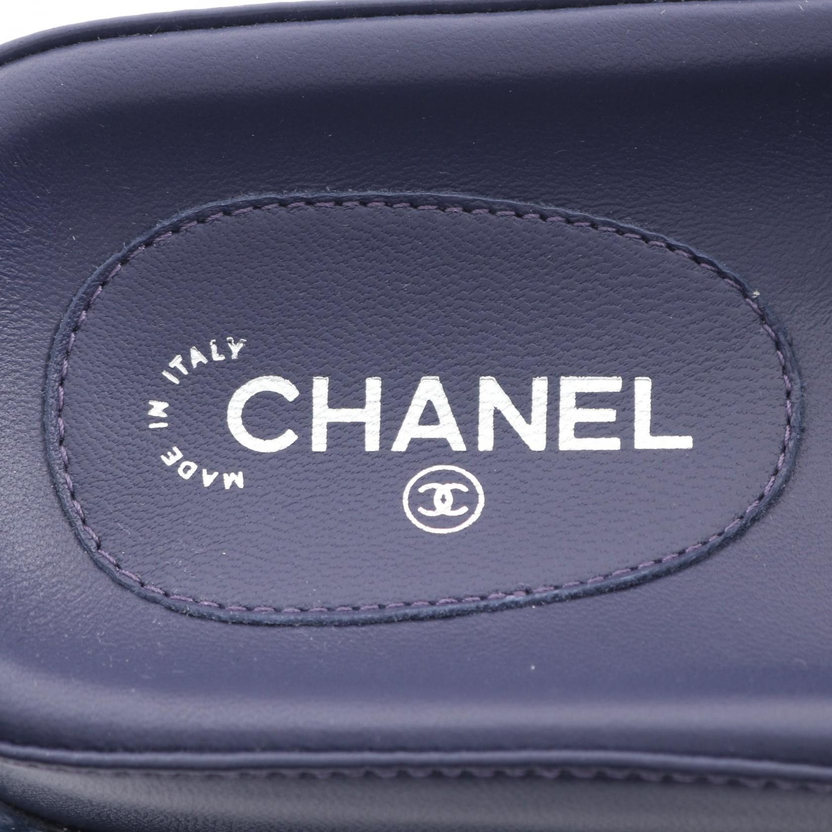 Chanel Chanel Chanel Leather Sandals Leather Shoes G38933 DUTY FREE for USA Size ONE SIZE - 5 Thumbnail