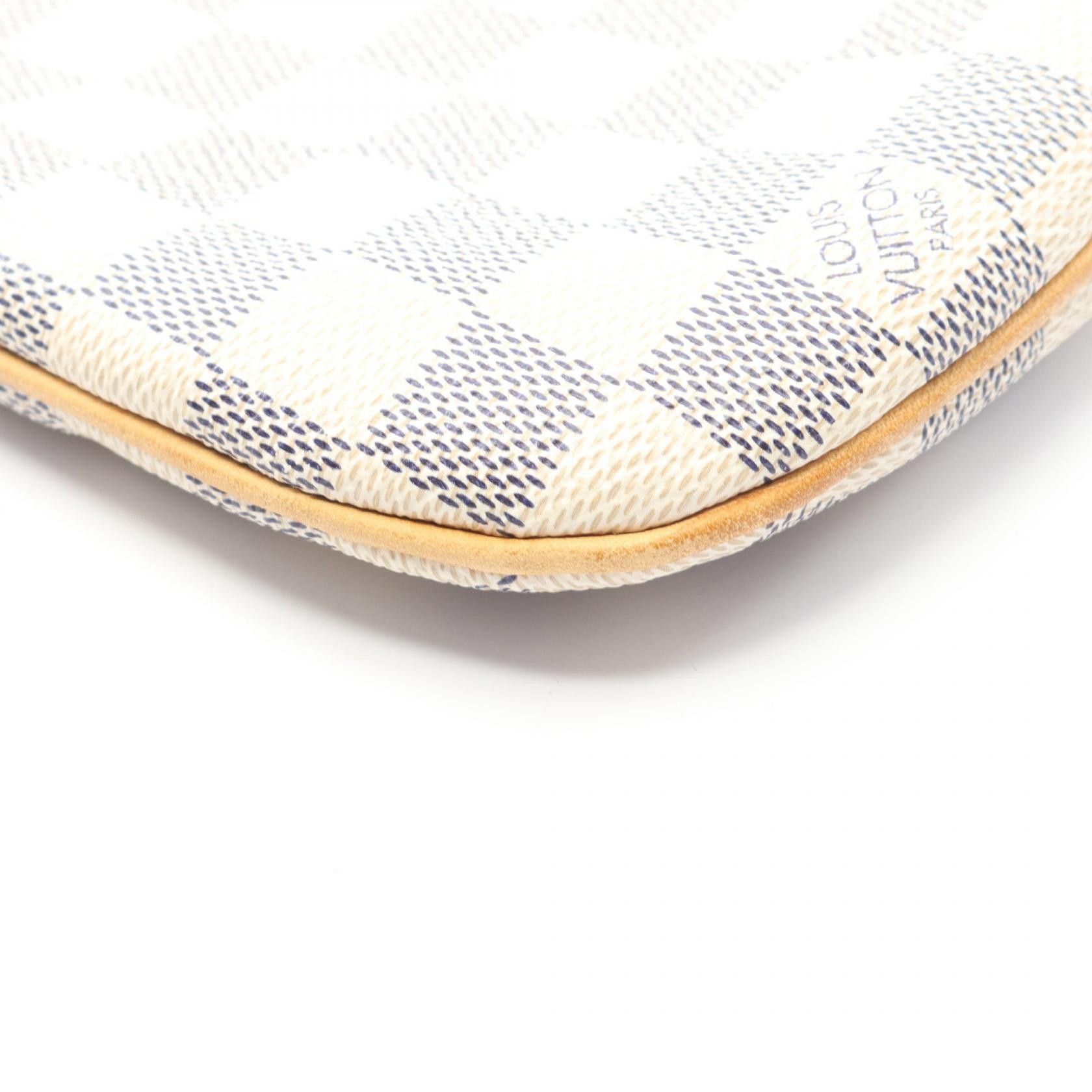 Louis Vuitton Louis Vuitton Louis Vuitton Pochette Bosphore Damier Azur Shoulder Bag Textile Shoulder Bag N51112 DUTY FREE for USA Size ONE SIZE - 6 Thumbnail