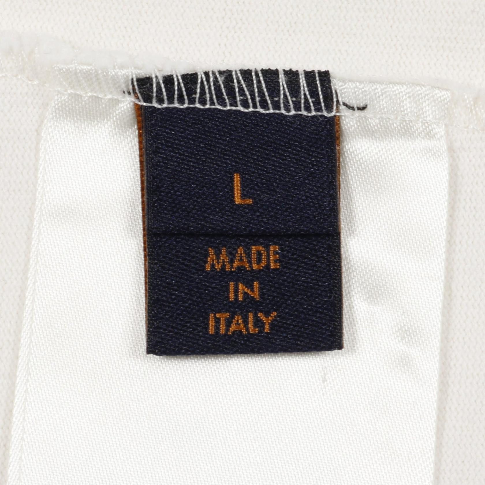 Louis Vuitton Louis Vuitton Louis Vuitton 2054 LV Plane Printed Cotton Top Textile Tops DUTY FREE for USA Size ONE SIZE - 5 Thumbnail