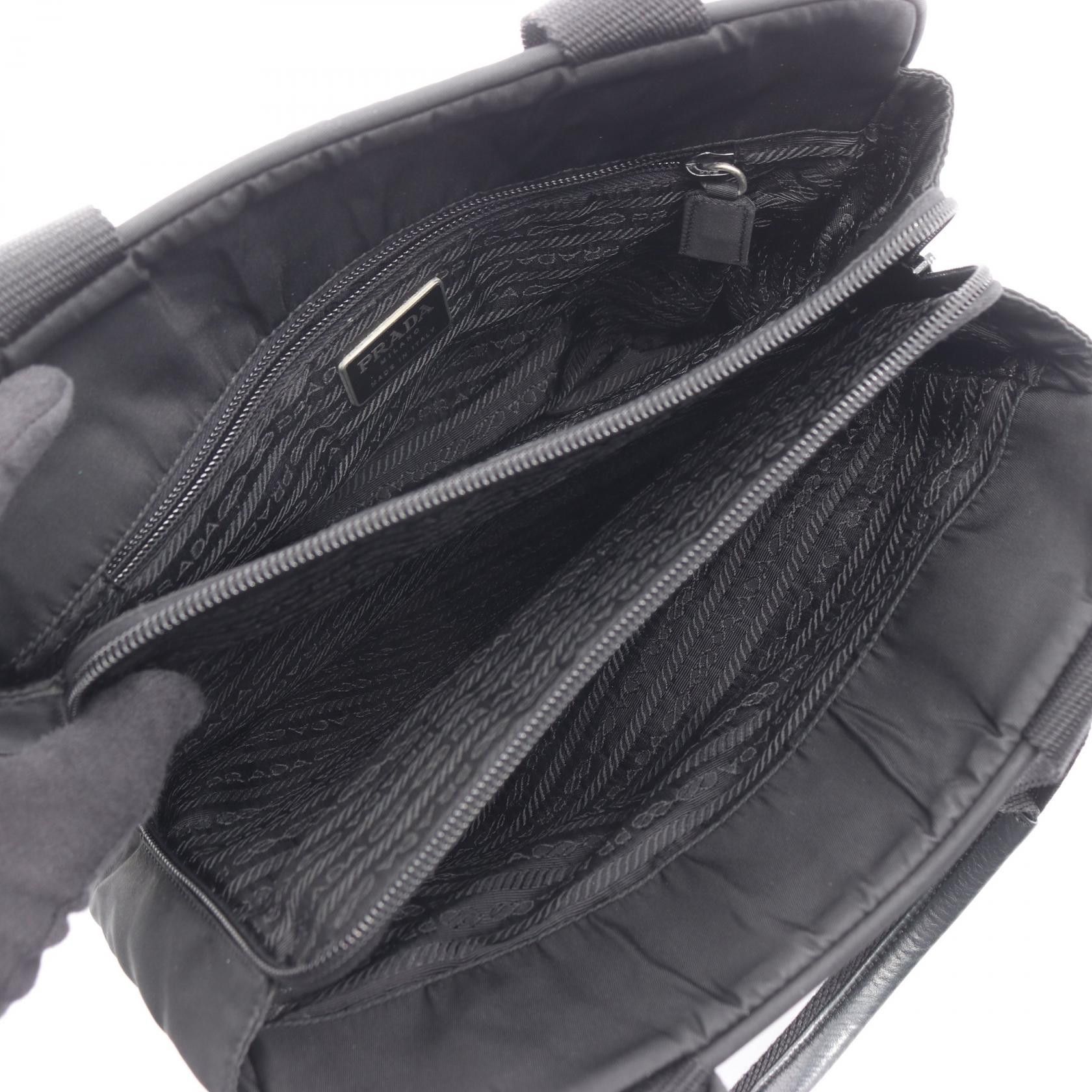 Prada Prada Prada Nylon Handbag Textile Handbag DUTY FREE for USA Size ONE SIZE - 3 Thumbnail
