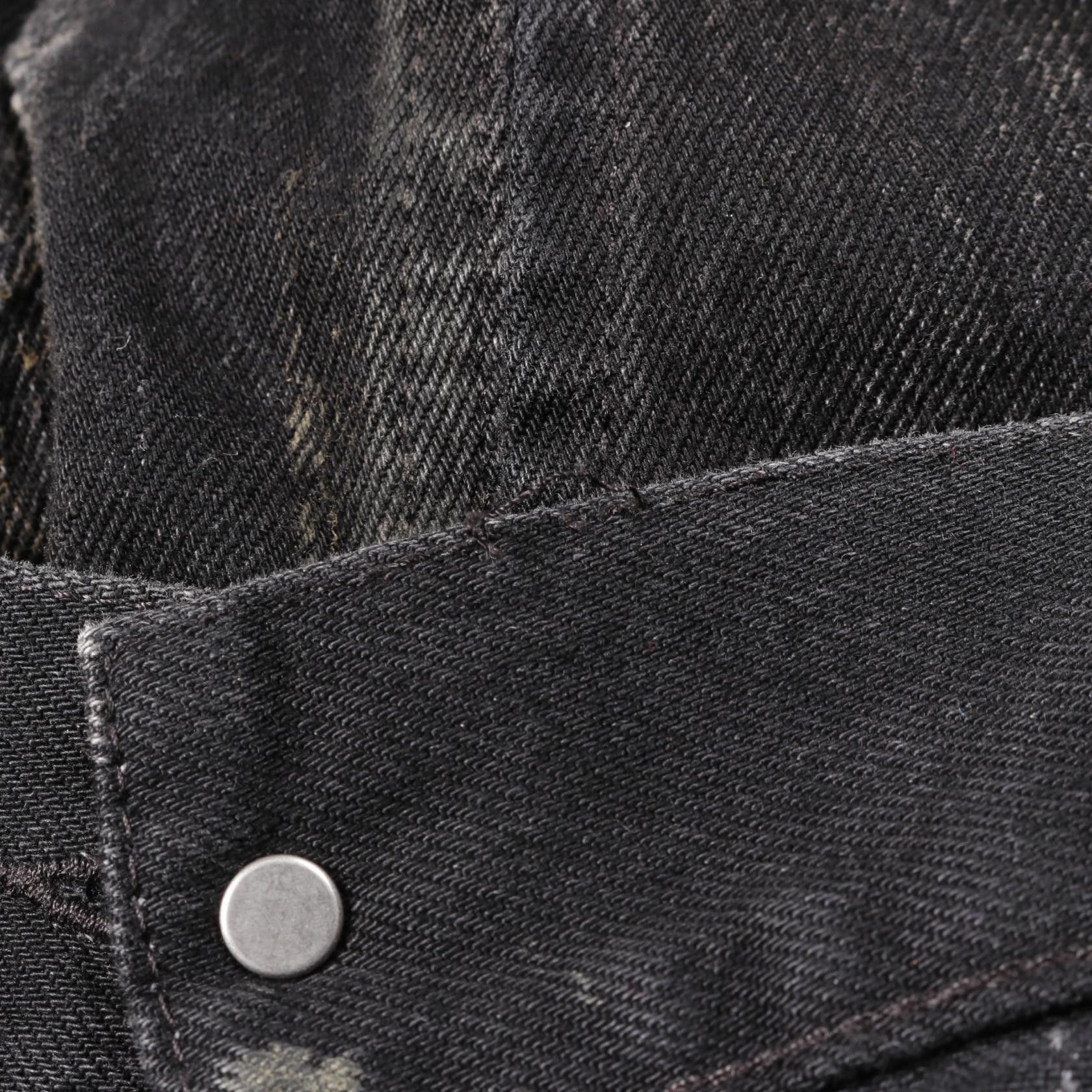 Balenciaga Balenciaga Balenciaga Cotton Denim Jacket Textile Outerwear 748022TBP47 DUTY FREE for USA Size ONE SIZE - 7 Thumbnail