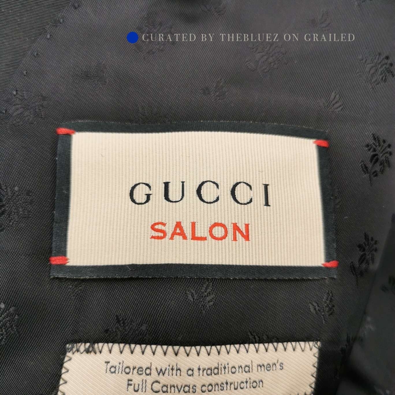 Gucci Elegant Black Tuxedo Blazer Size US M / EU 48-50 / 2 - 6 Thumbnail