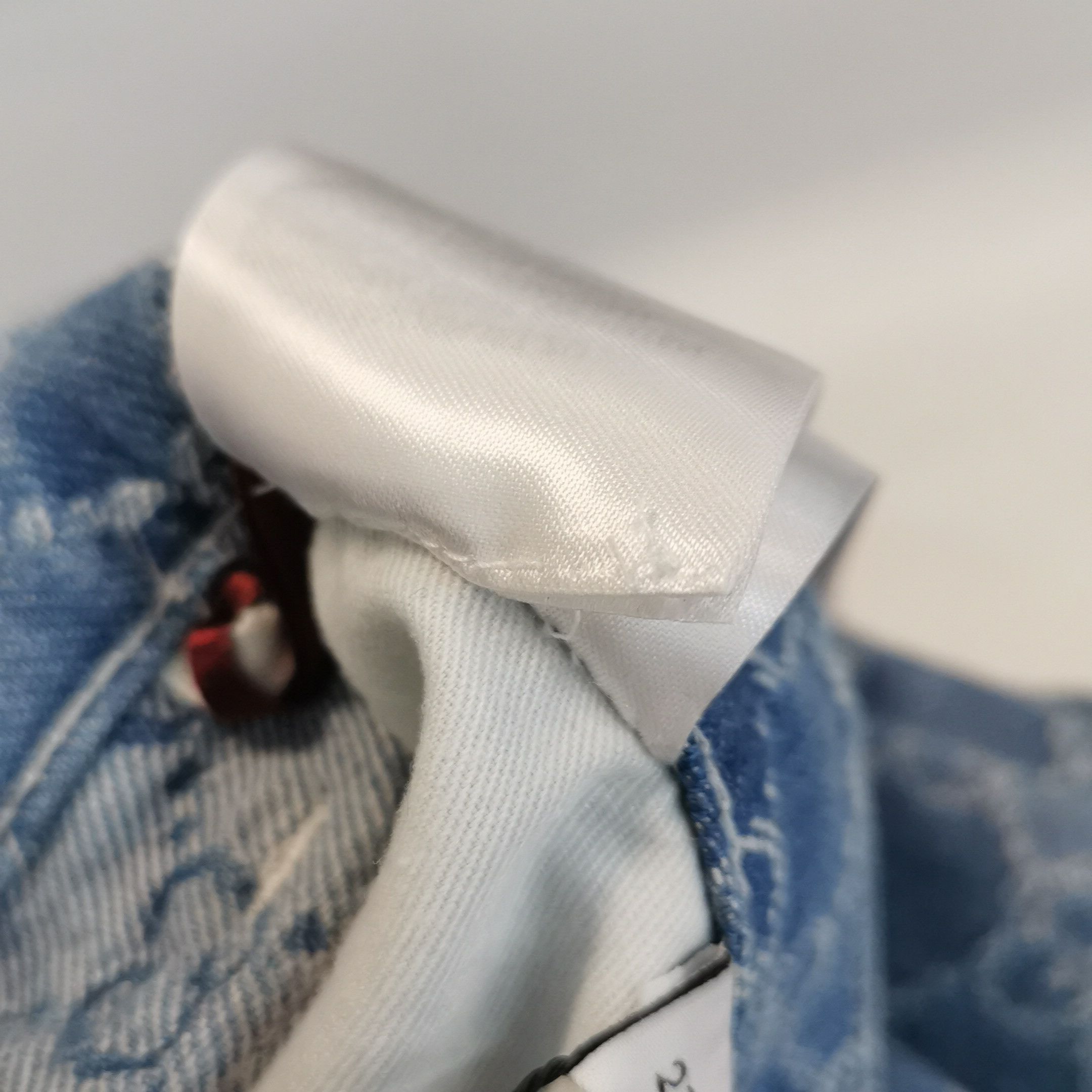 Gucci Stylish Blue Monogram Denim Jeans Size US 30 / EU 46 - 11 Thumbnail
