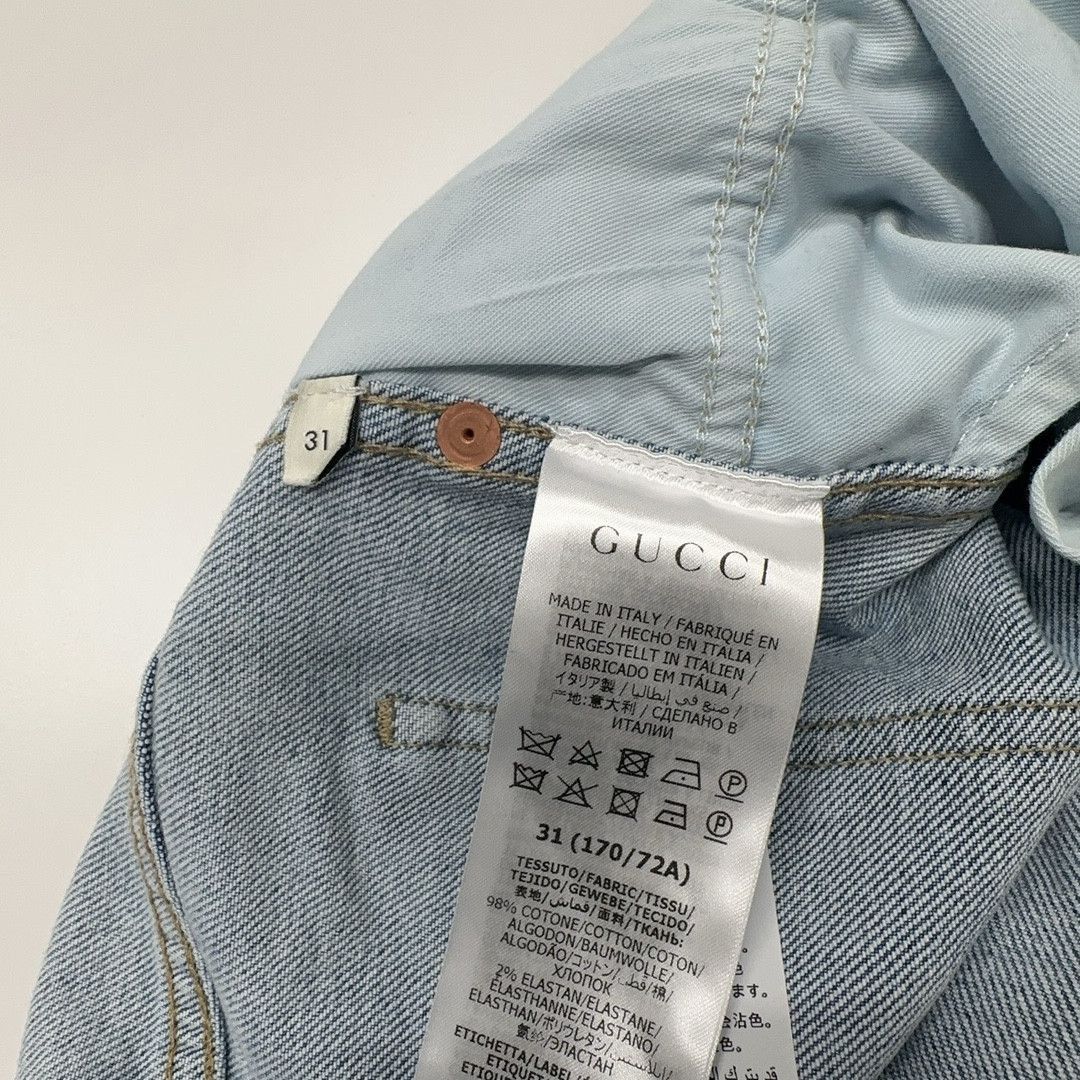 Gucci Light Wash Blue Denim Jeans Size 31 Size US 30 / EU 46 - 5 Thumbnail