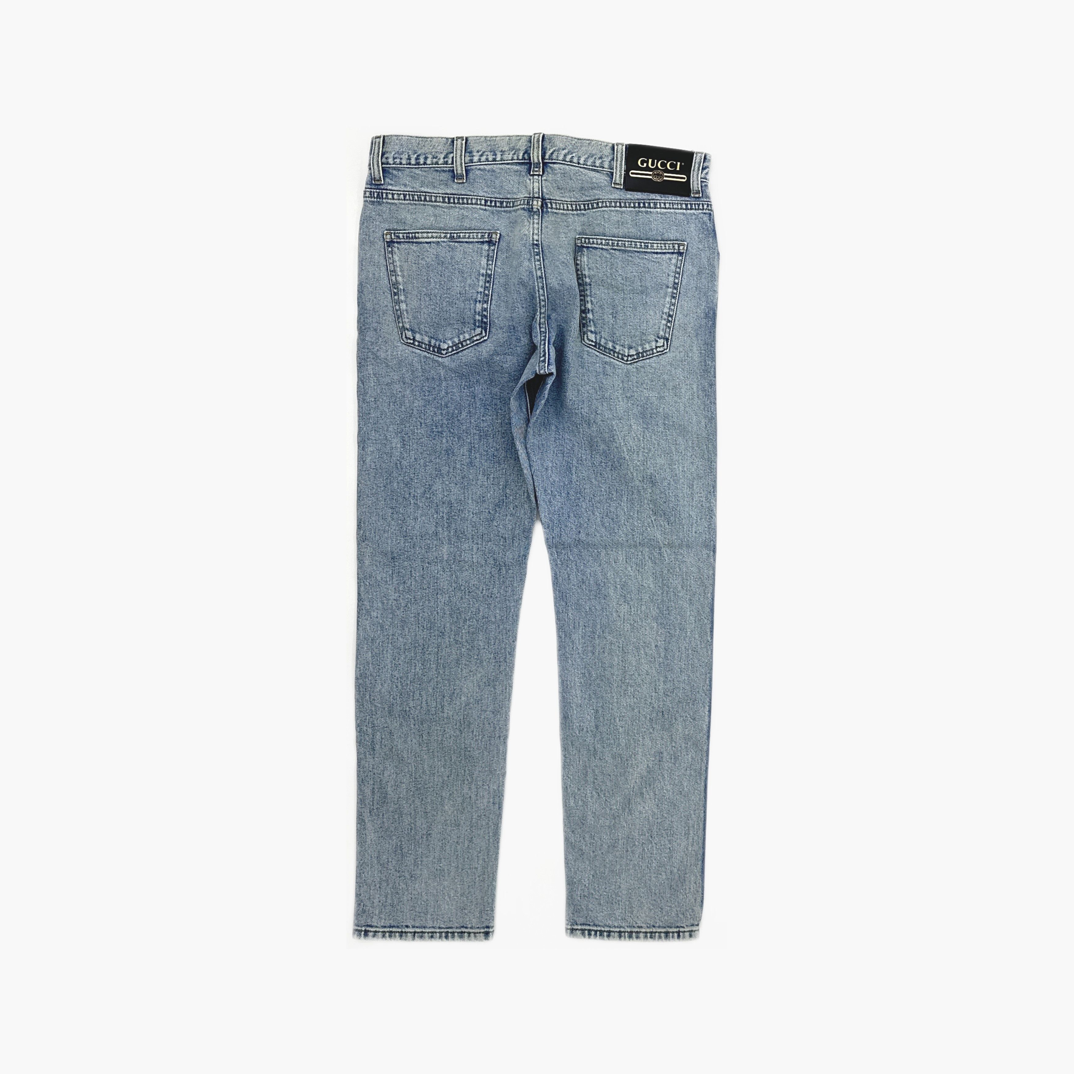 Gucci Light Wash Blue Denim Jeans Size 31 Size US 30 / EU 46 - 2 Thumbnail