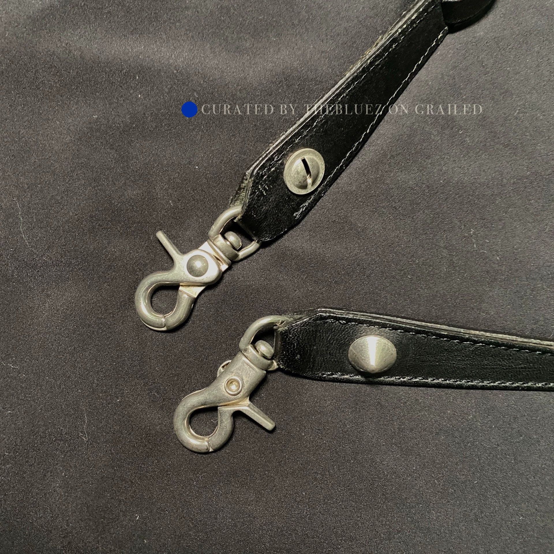 Number (N)ine Unique Cowhide Rivets Strap Size ONE SIZE - 2 Thumbnail