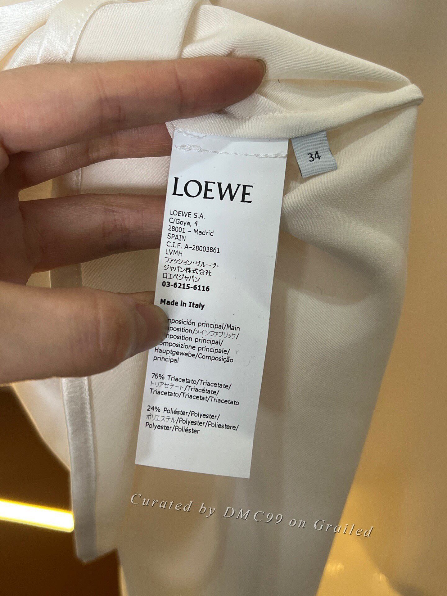Loewe Loewe Embossed Logo Shirt Size XXS / US 00 / IT 34 - 5 Thumbnail