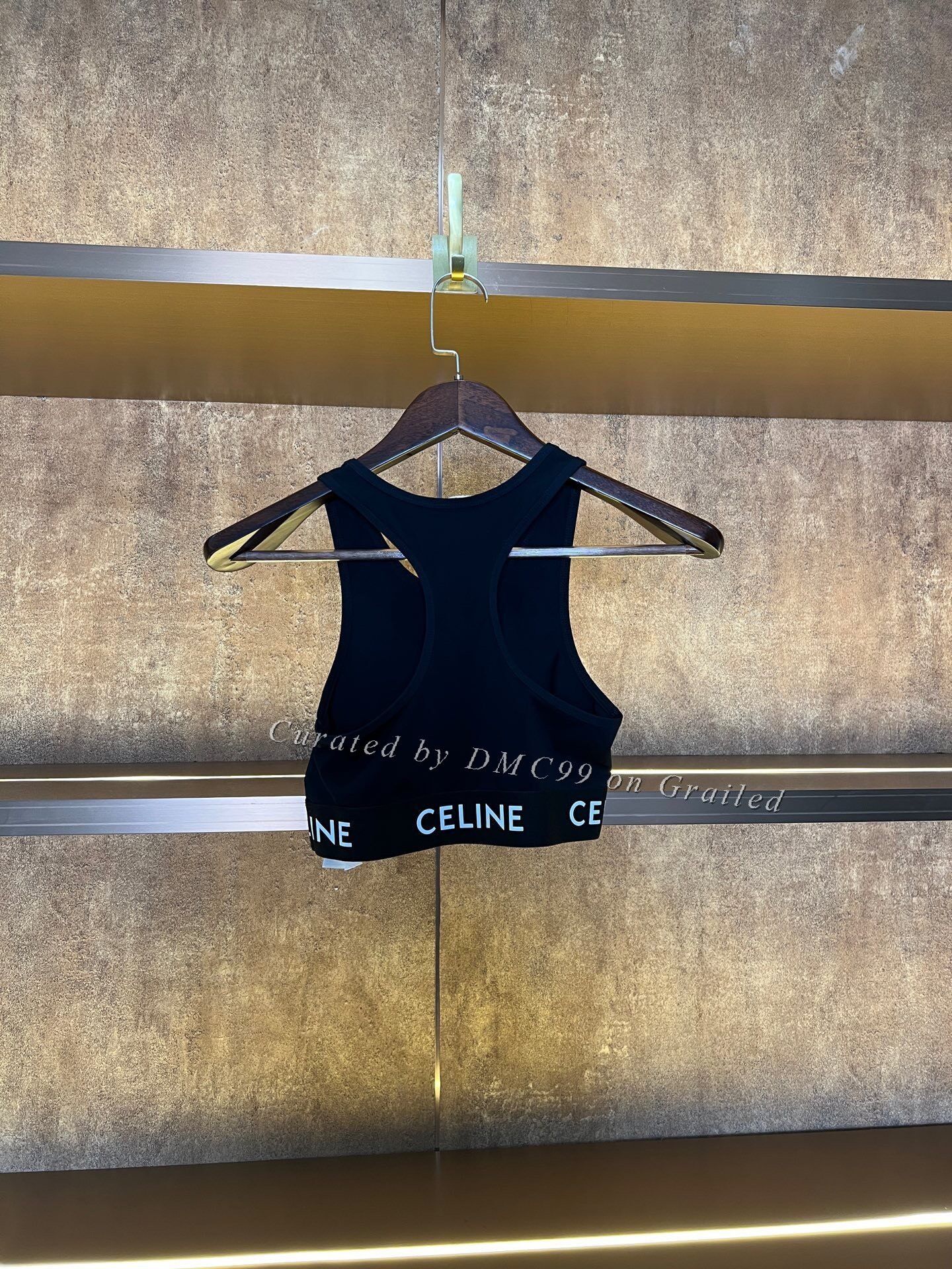 Celine Celine Slogan Camisole Tank Top Size S / US 4 / IT 40 - 2 Thumbnail