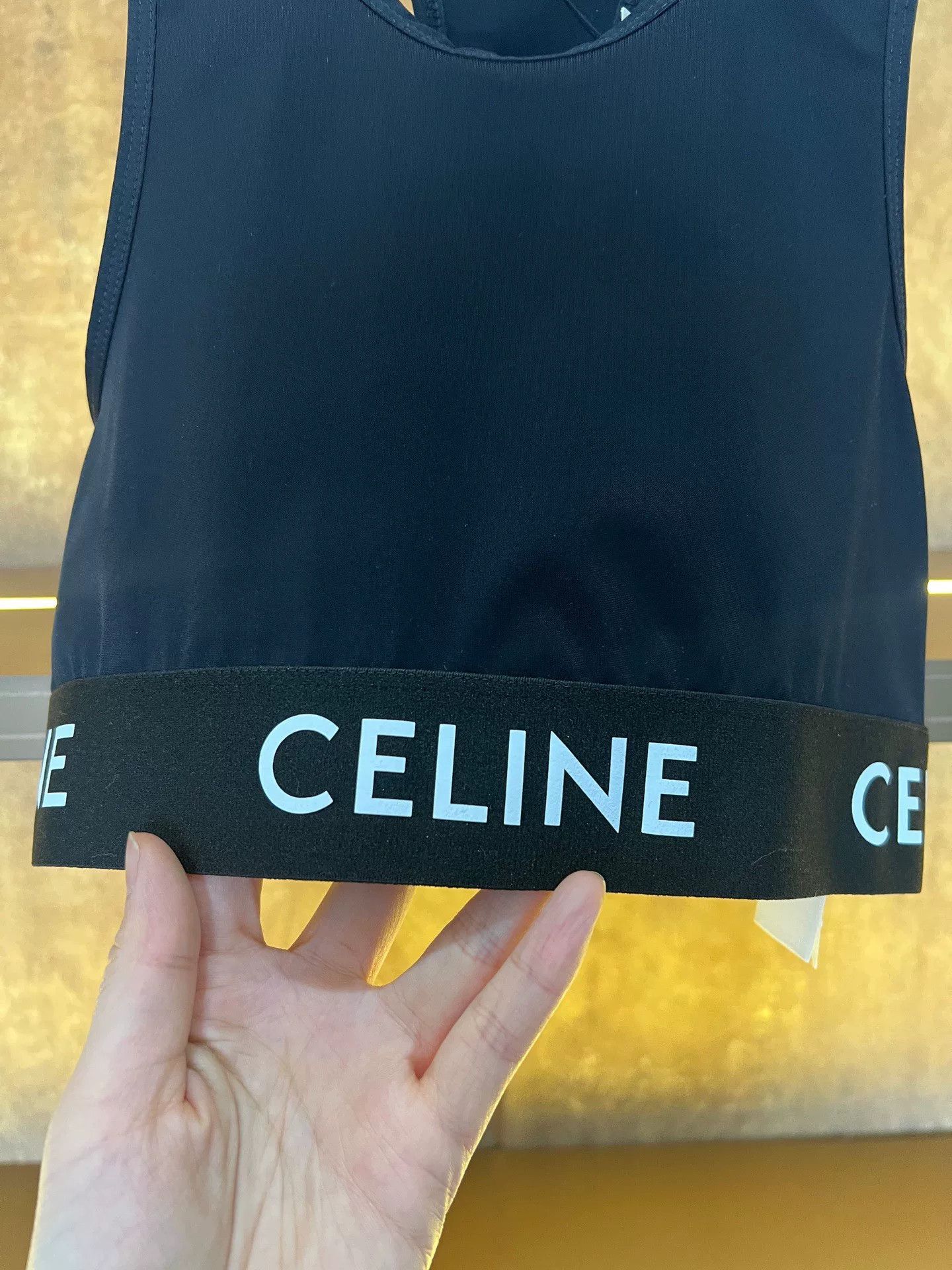 Celine Celine Slogan Camisole Tank Top Size S / US 4 / IT 40 - 3 Thumbnail